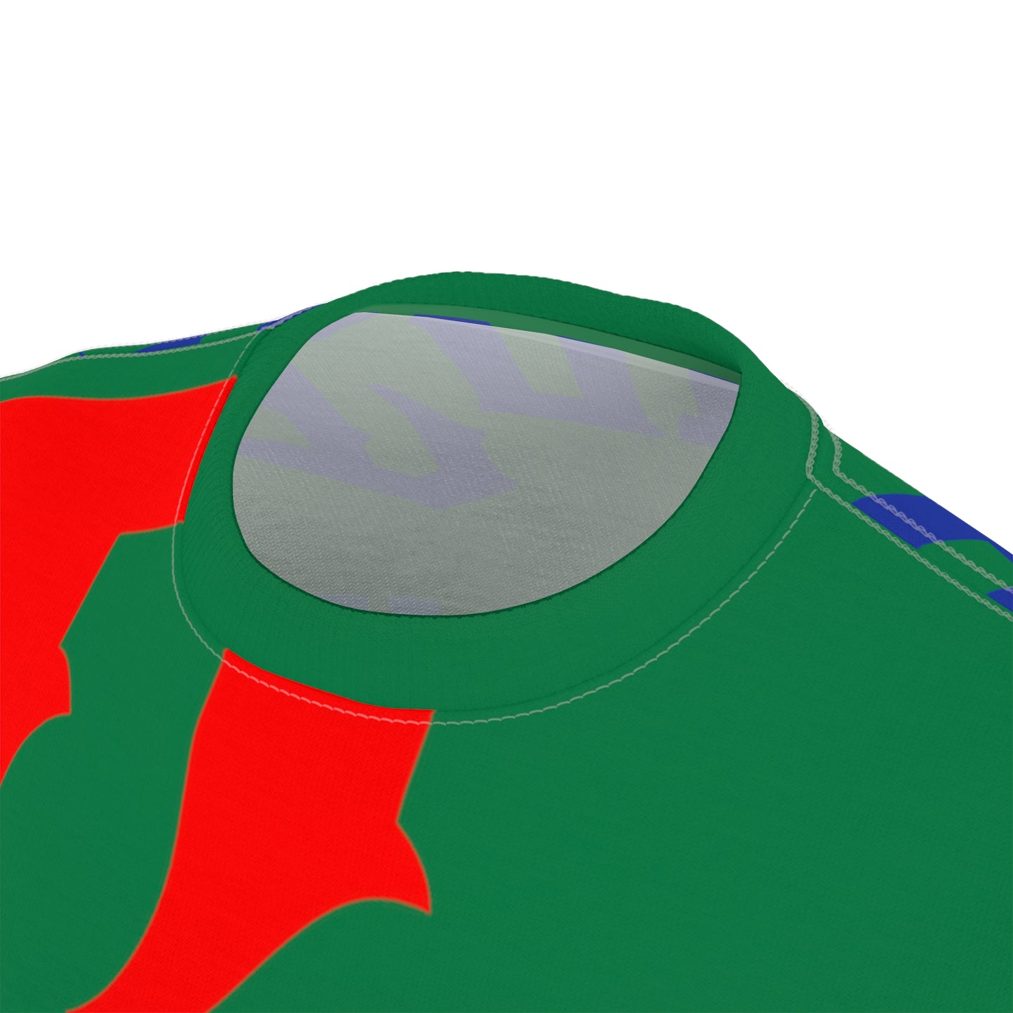 Dark Green Gator Drip Exclusive Supa-Heavy Excess-Stunna Flex Alligator Playuz Limited Edition OG Multi-Logo Flawda Mane “Gator In My Yard Chevy In Tha Back" Unisex Cut & Sew Playuz Tee