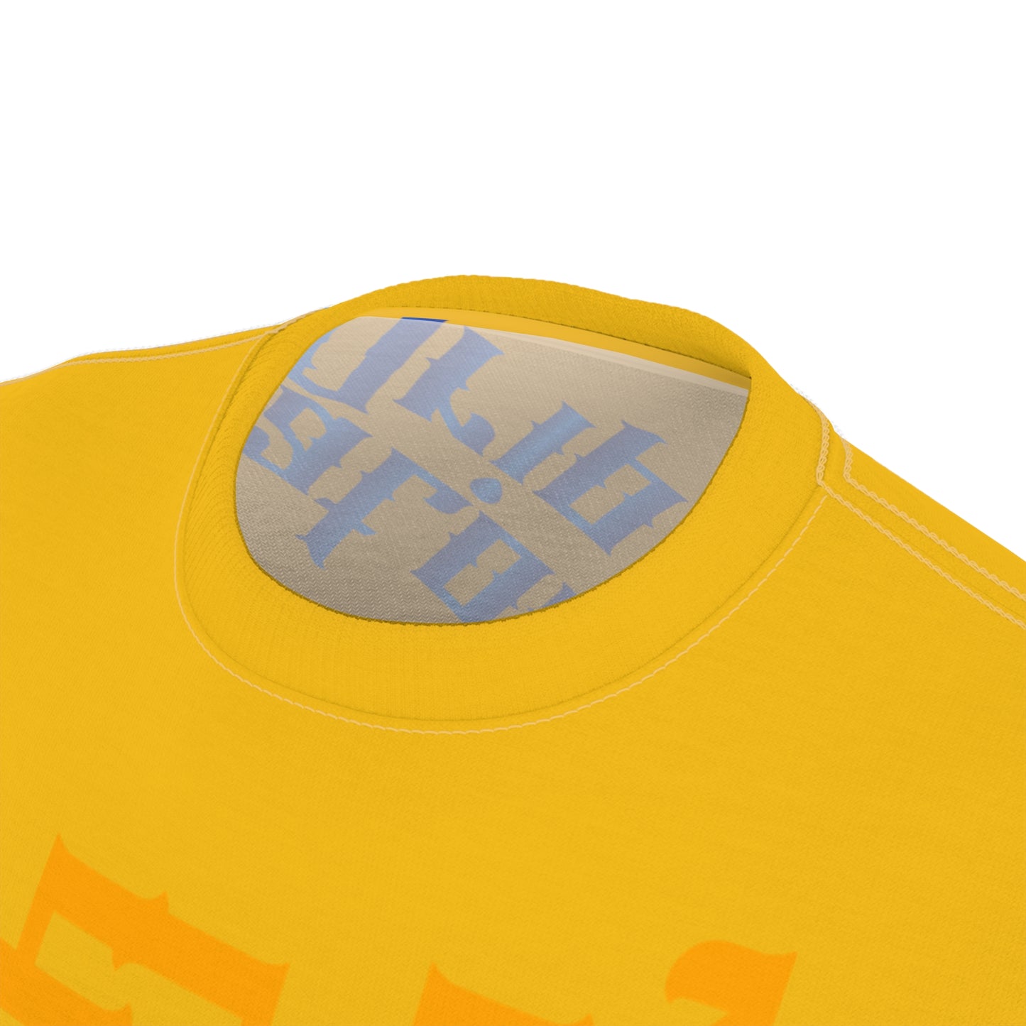 Yellow Gator Drip Exclusive Supa-Heavy Excess-Stunna Flex Alligator Playuz Limited Edition OG Multi-Logo Rich Daddy “Shin’n Frum My Toes 2 My Fitted" Unisex Cut & Sew Playuz Tee