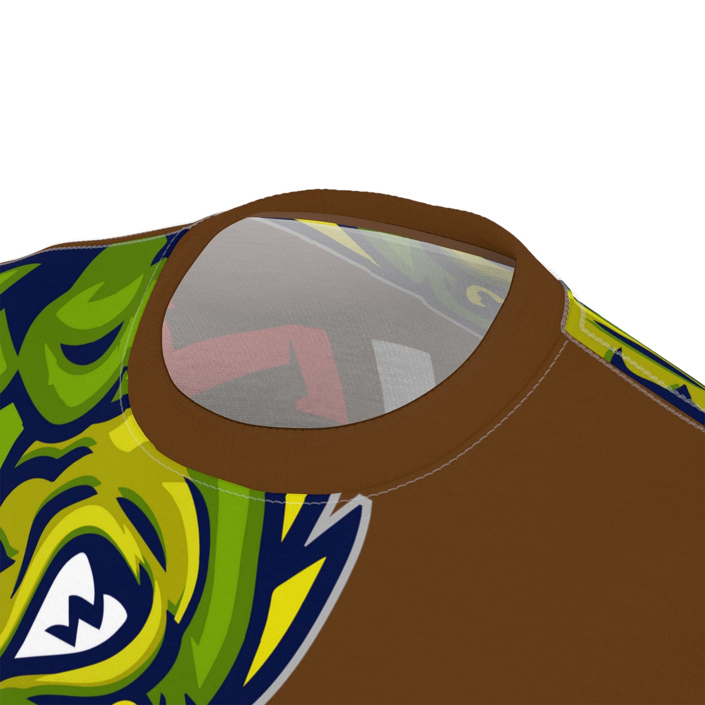 Brown Flawdawear Limited Edition OG Alligator Papuh Playuz “Tha Richest Playuz” Unisex Cut & Sew Playuz Tee