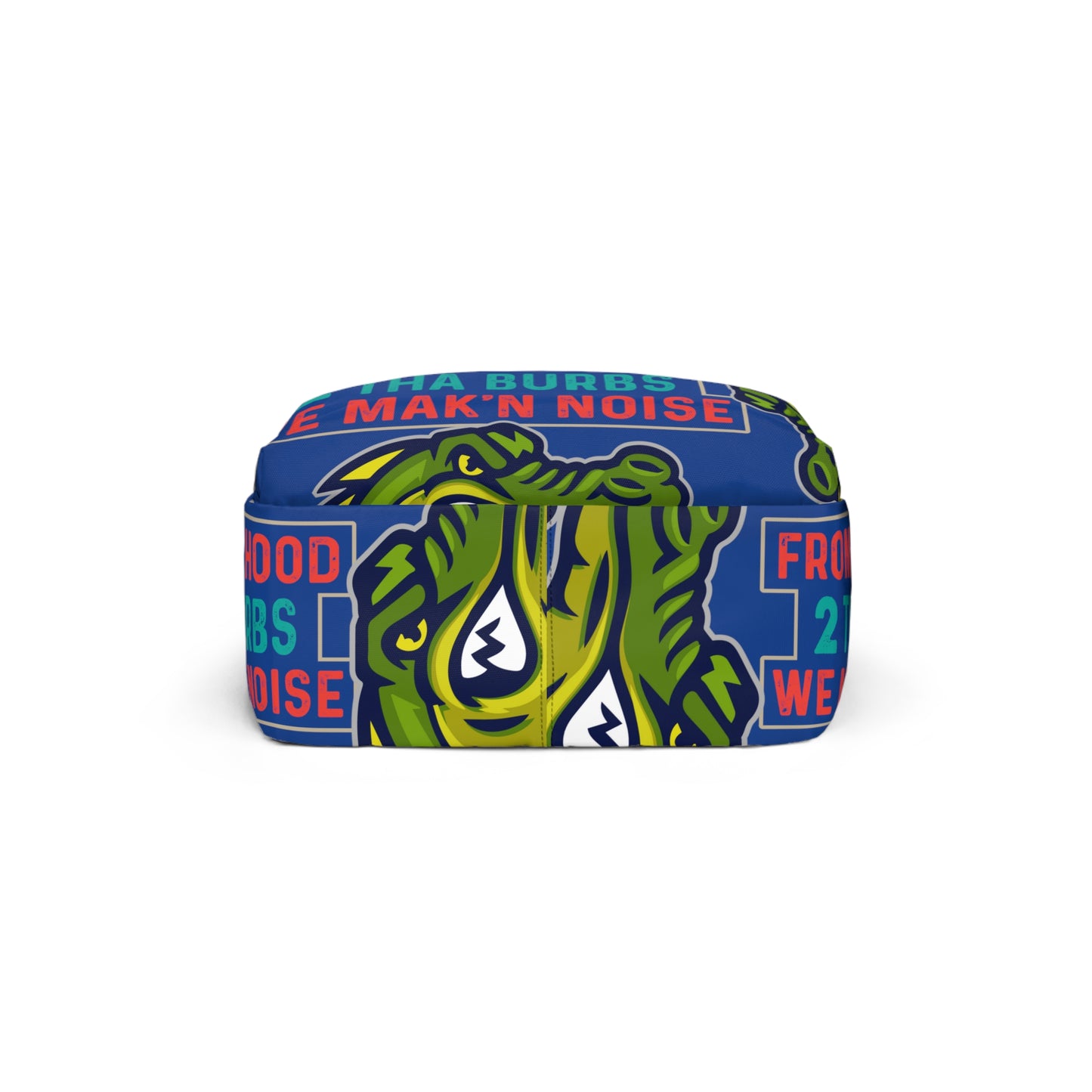 Blue Flawdawear Limited Edition OG Flawda Mane "From Tha Hood 2 Tha Burbs We Mak'n Noise" Classic Backpack