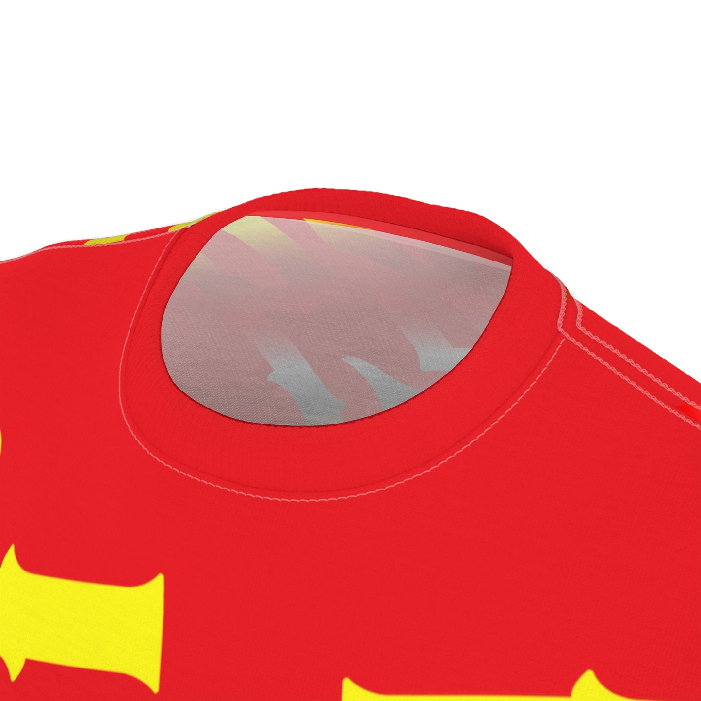 Red Gator Drip Exclusive Supa-Heavy Excess-Stunna Flex Alligator Playuz Limited Edition OG Multi-Logo Rich Daddy “Dey Gave Me A Bag" Unisex Cut & Sew Playuz Tee