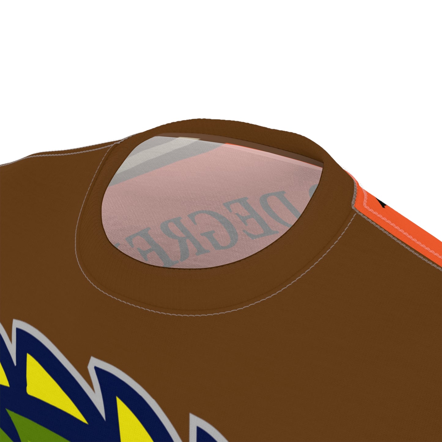 Brown Flawdawear Limited Edition OG Flawda Mane “No Degree But I’m Get’n Ca$h” Unisex Cut & Sew Playuz Tee