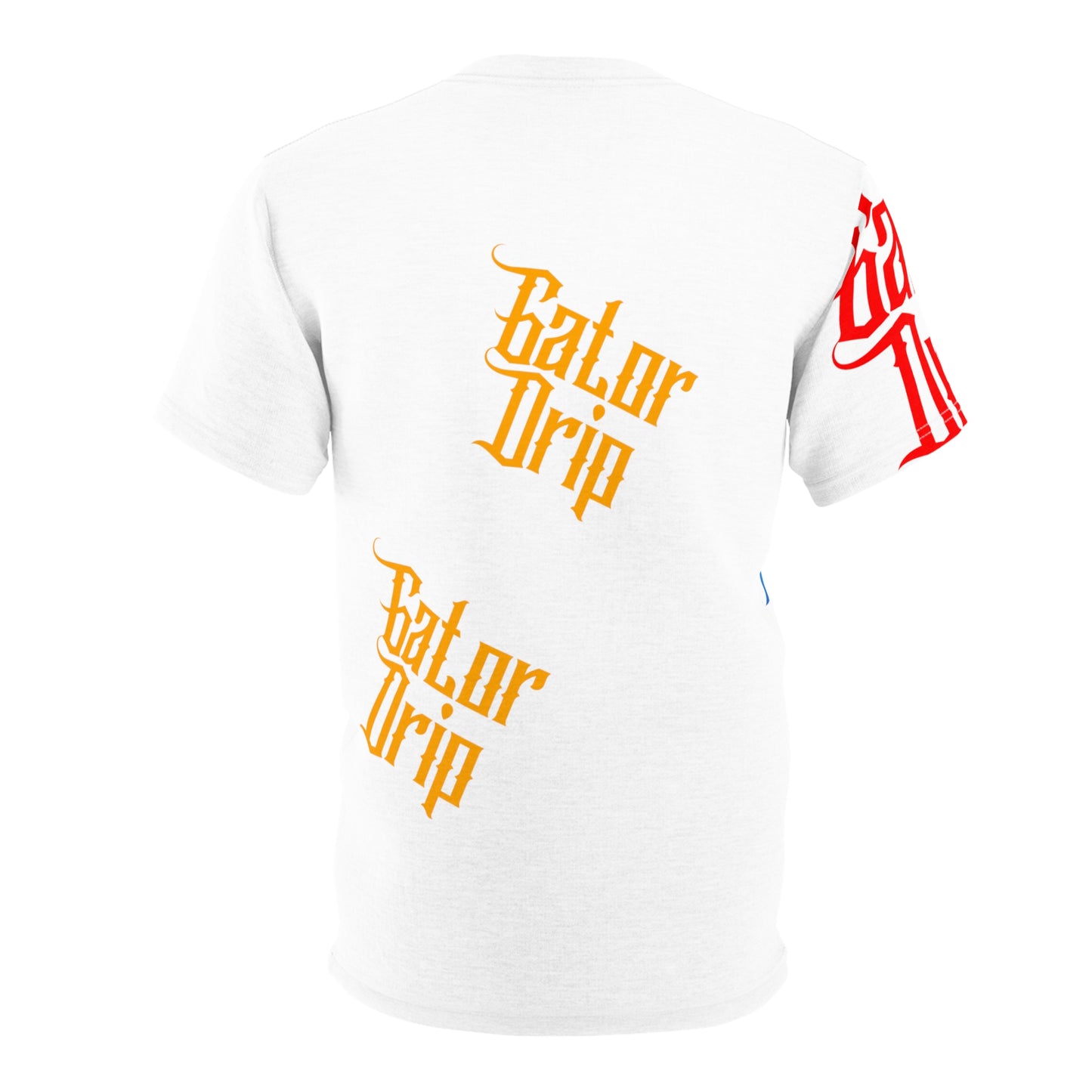 White Gator Drip Exclusive Supa-Heavy Excess-Stunna Hypa-Flex Men’s Unisex Cut & Sew Playuz Tee