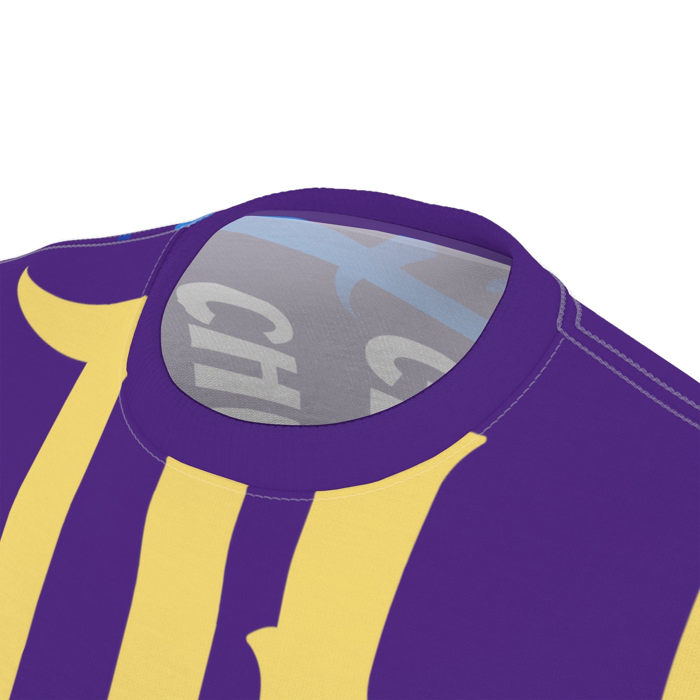 Purple Gator Drip Exclusive Supa-Heavy Excess-Stunna Flex Alligator Playuz Limited Edition OG Multi-Logo Rich Daddy “Chauffeur Grip’n Grain My Chef Neck Stunt’n” Unisex Cut & Sew Playuz Tee