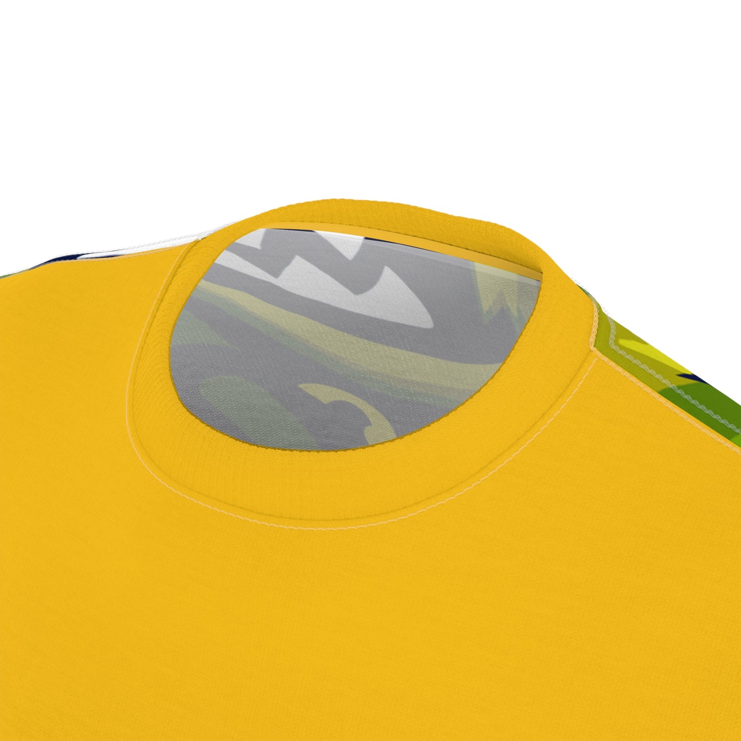 Yellow Flawdawear Limited Edition OG Flawda Mane “Shak’n Glass Up In MY Candy Toy” Unisex Cut & Sew Playuz Tee