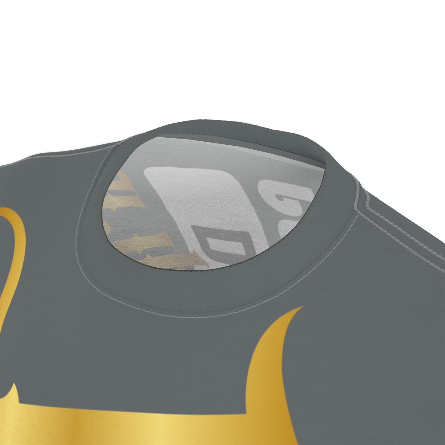 Dark Grey Gator Drip Exclusive Supa-Heavy Excess-Stunna Flex Alligator Playuz Limited Edition OG Multi-Logo Rich Daddy “Dat Real Bread Partnuh Dat Real Bread Partnuh” Unisex Cut & Sew Playuz Tee