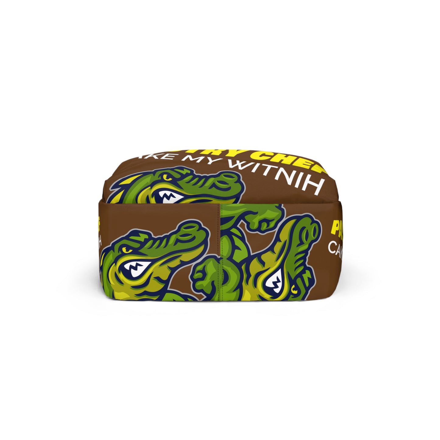 Brown Flawdawear Limited Edition OG Rich Daddy "Pastry Chef Cake My Witnih" Classic Playuz Backpack