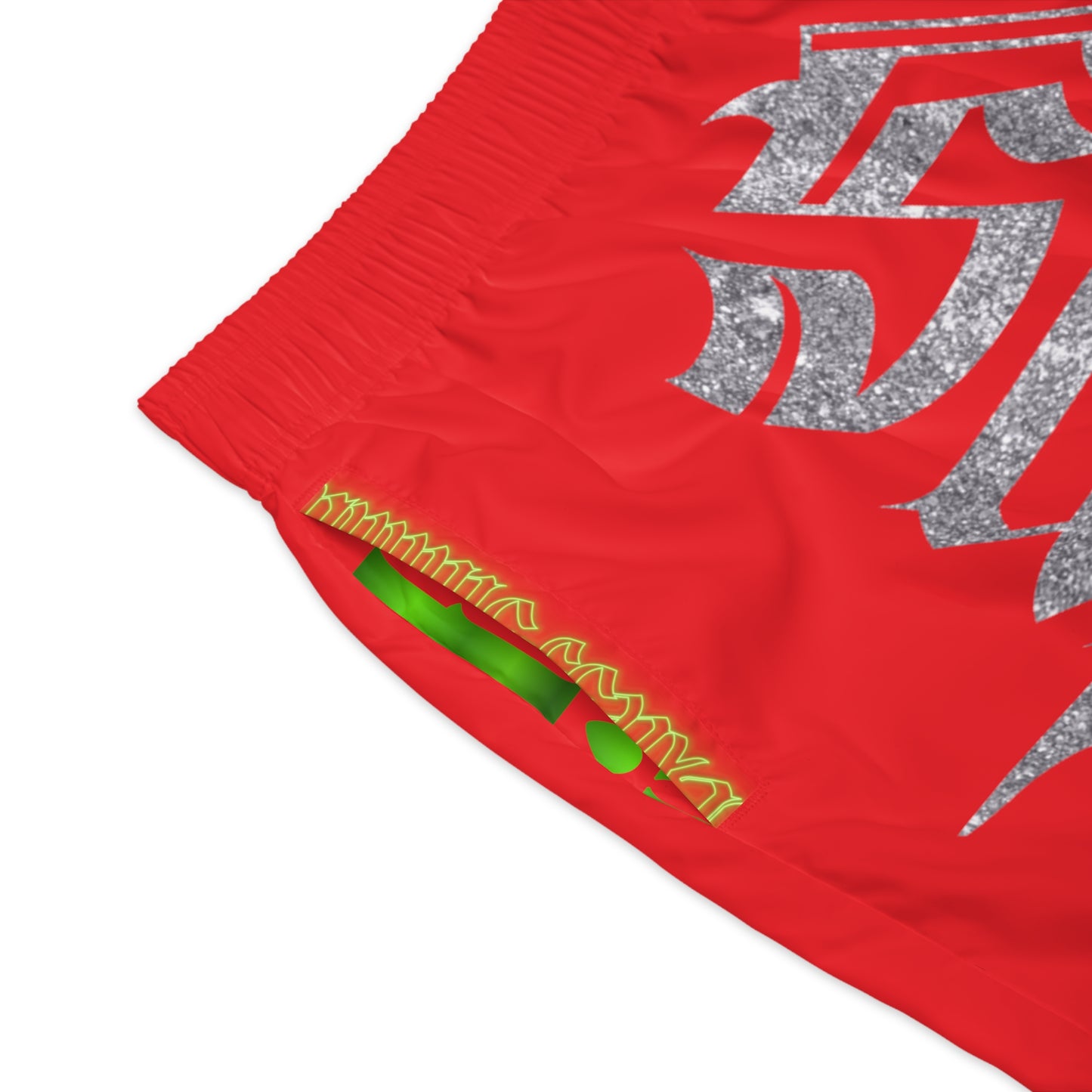 Red Gator Drip Exclusive Supa-Heavy Excess-Stunna Hypa-Flex Limited Edition OG “Excess-Stunna Collection” Men's Jogguz Playuz Shorts