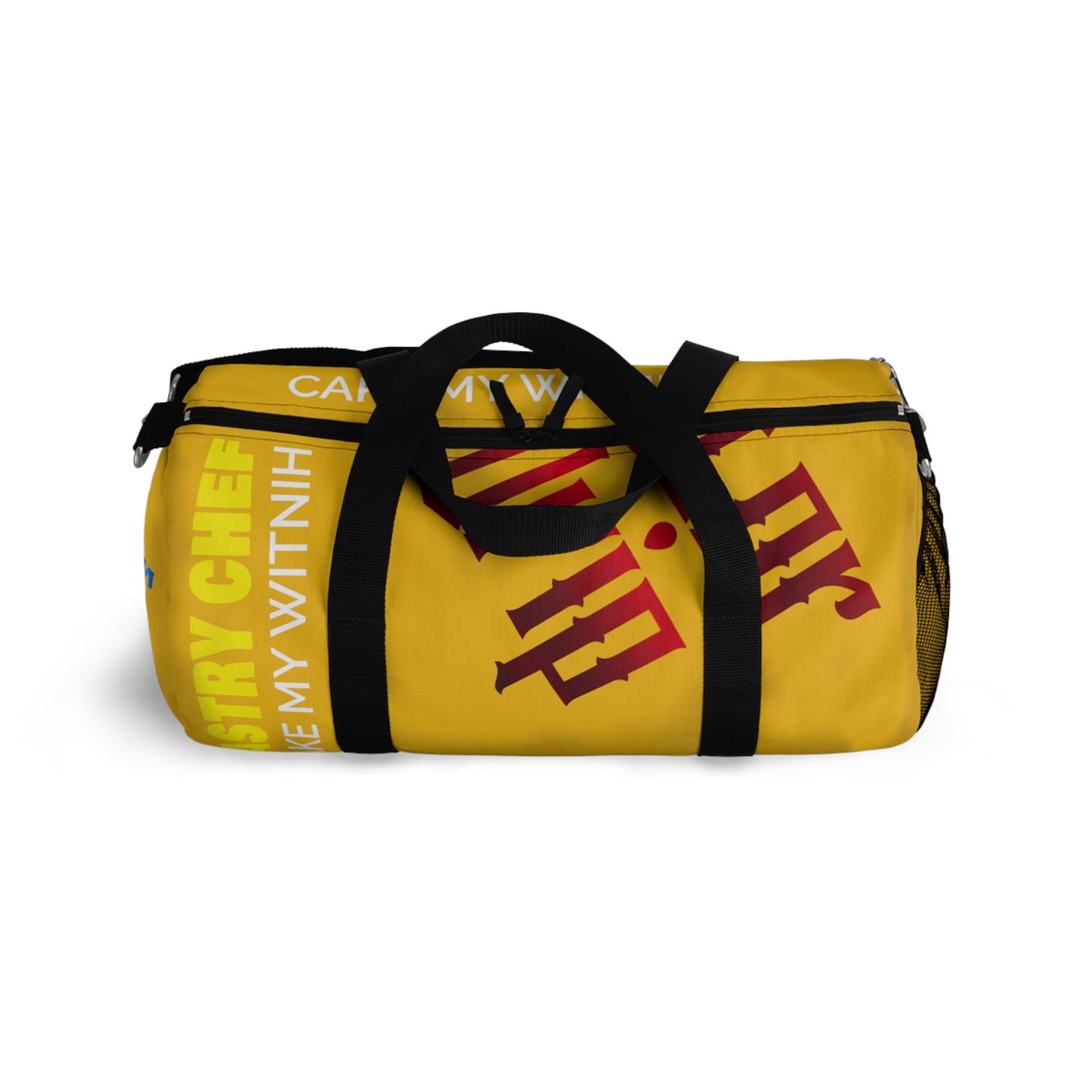 Yellow Gator Drip Exclusive Supa-Heavy Excess-Stunna Hypa-Flex Alligator Playuz Limited Edition OG Rich Daddy “Pastry Chef Cake My Witnih” Duffle Playuz Bag