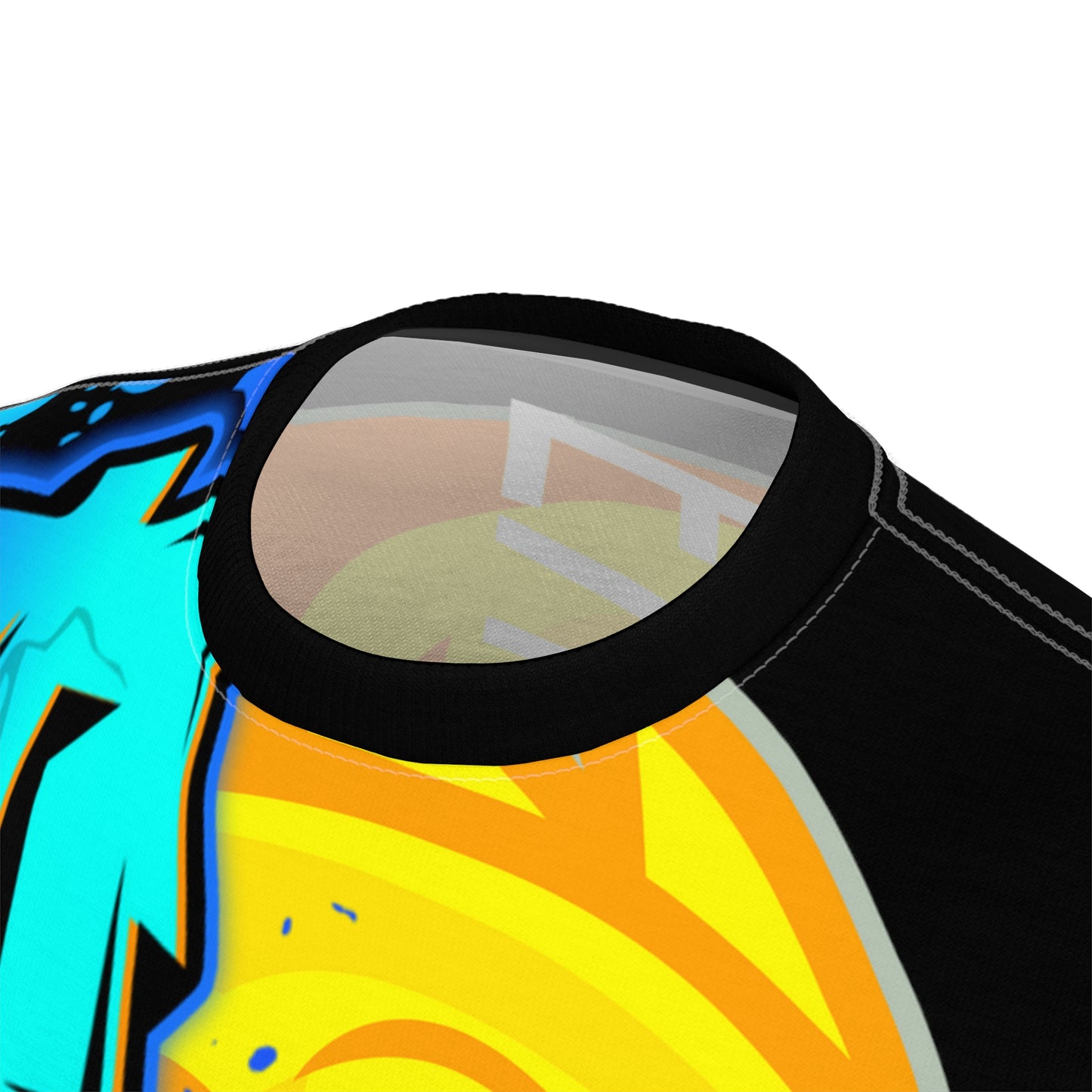 Black/Yellow Flawdawear Limited Edition OG Flawda Mane “Everybody Know Me” Unisex Cut & Sew Playuz Tee