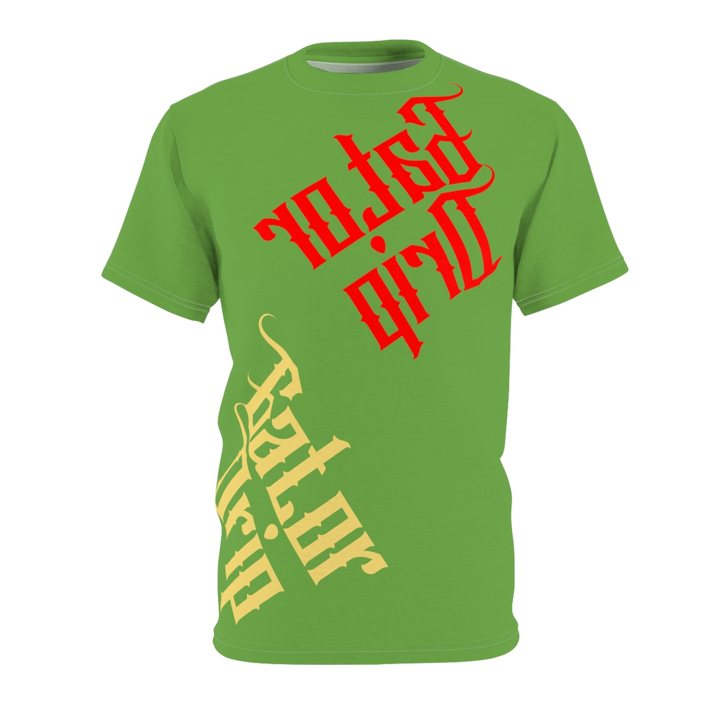 Green Gator Drip Exclusive Supa-Heavy Excess-Stunna Flex Alligator Playuz Limited Edition OG Multi-Logo Flawda Mane “Got A Big Crib Wit A Long Driveway" Unisex Cut & Sew Playuz Tee