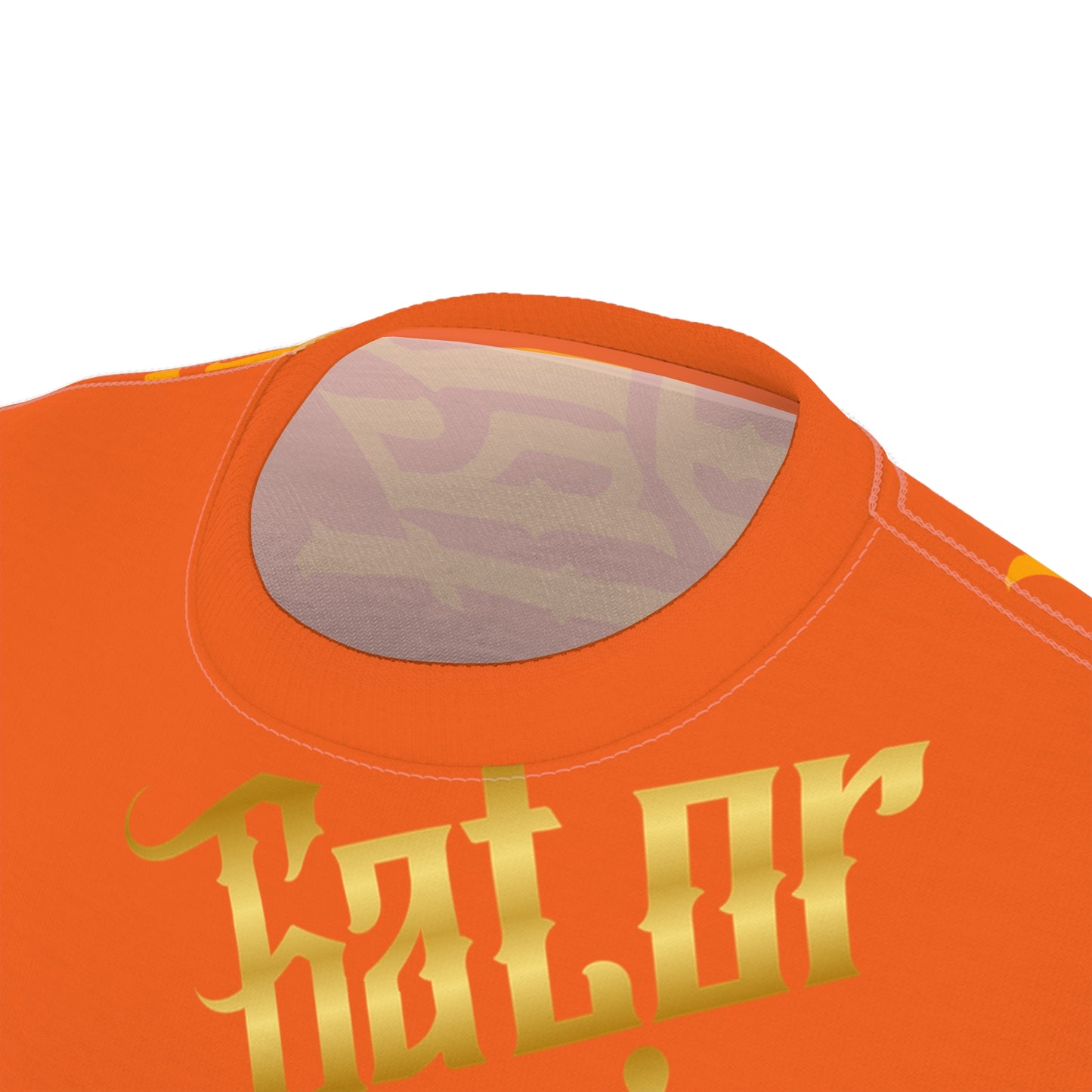 Orange Gator Drip Exclusive Supa-Heavy Excess-Stunna Hypa-Flex Men’s Unisex Cut & Sew Playuz Tee