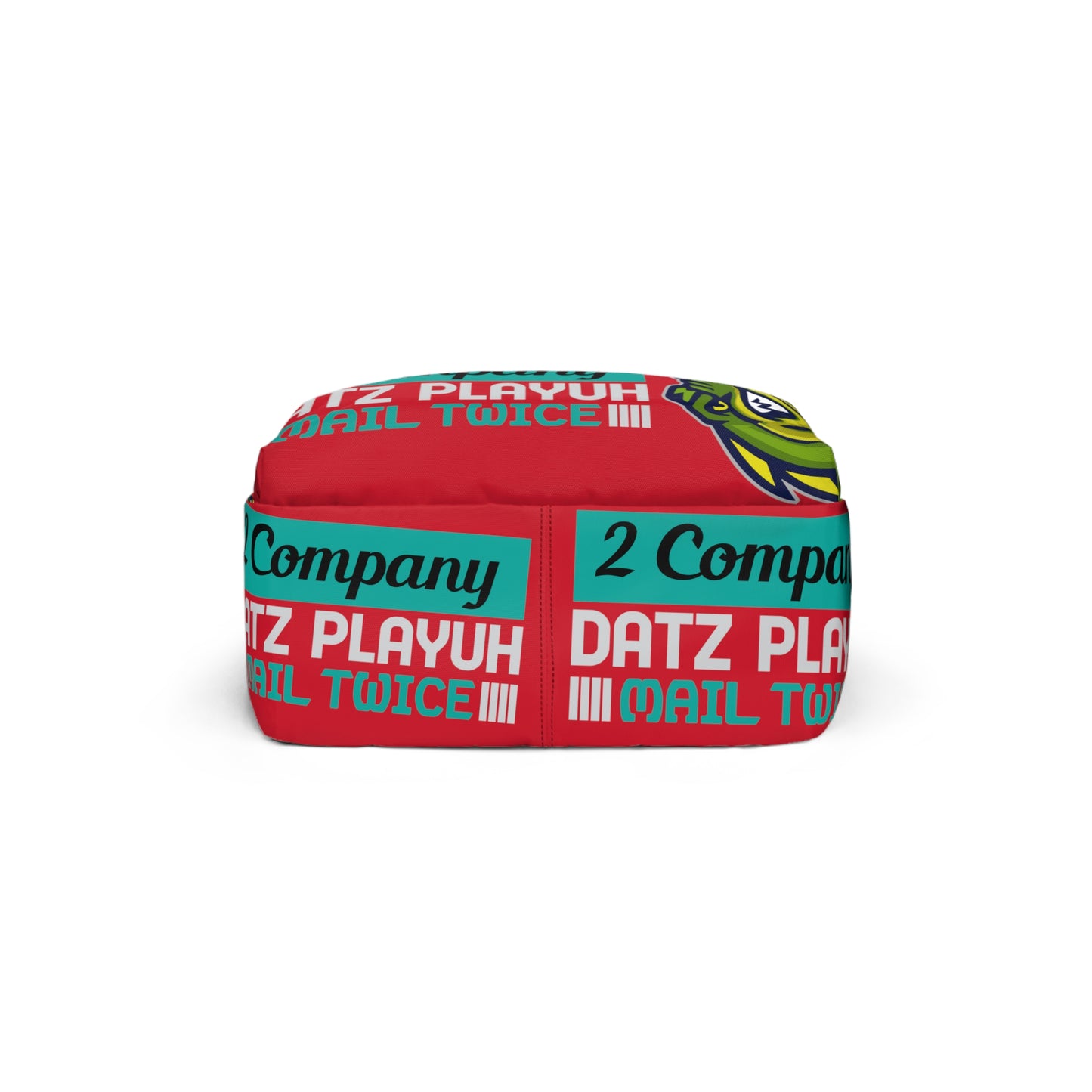 Red Flawdawear Limited Edition OG Rich Daddy "2 Company Datz Playuh Mail Twice" Classic Backpack