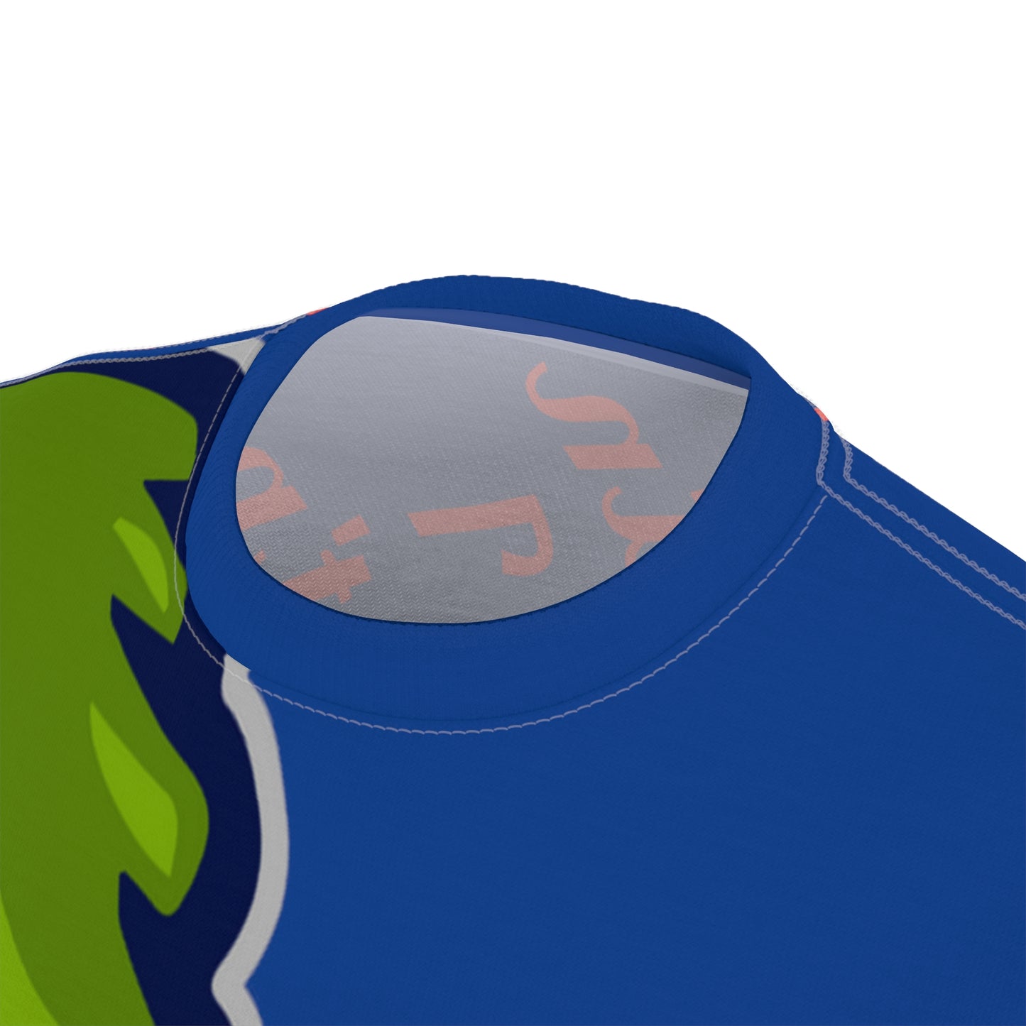 Dark Blue Flawdawear Limited Edition OG Flawda Mane “I Been Rid’n Round N’ I Been Stunt’n” Unisex Cut & Sew Playuz Tee