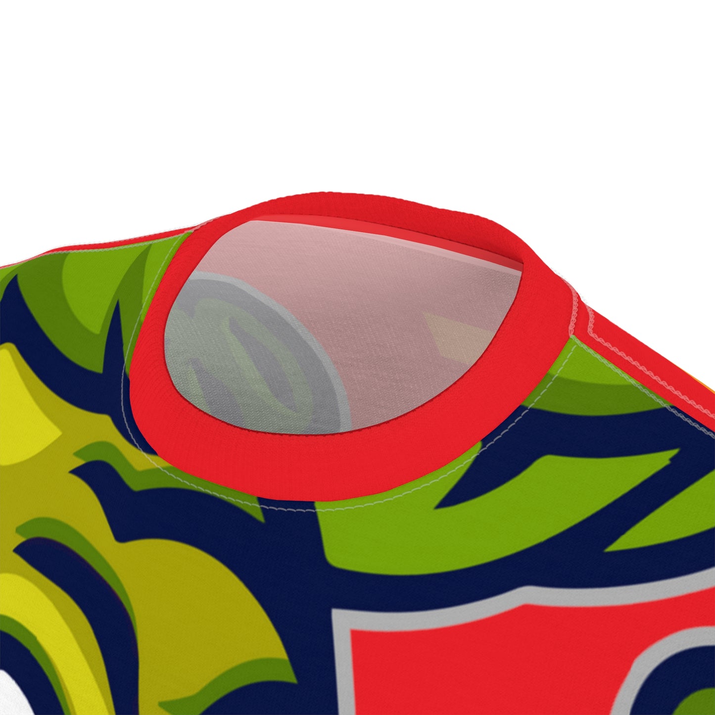 Dark Red Flawdawear Limited Edition OG Flawda Mane “Raised Up High On 33’s” Unisex Cut & Sew Playuz Tee