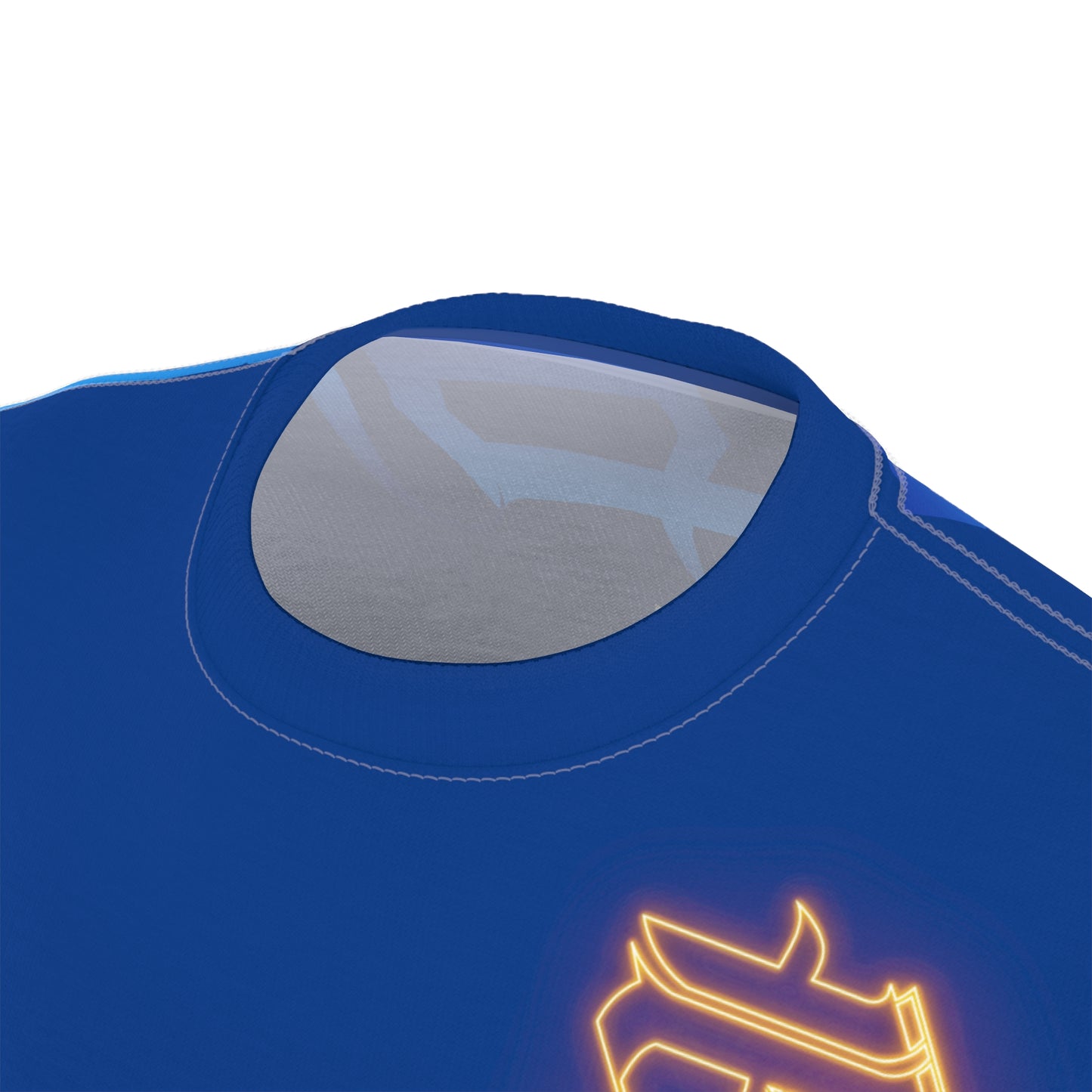 Dark Blue Gator Drip Exclusive Supa-Heavy Excess-Stunna Hypa-Flex Limited Edition OG Flawda Mane “Tha State Of Swamp Rats N’ Alligators” Unisex Cut & Sew Playuz Tee