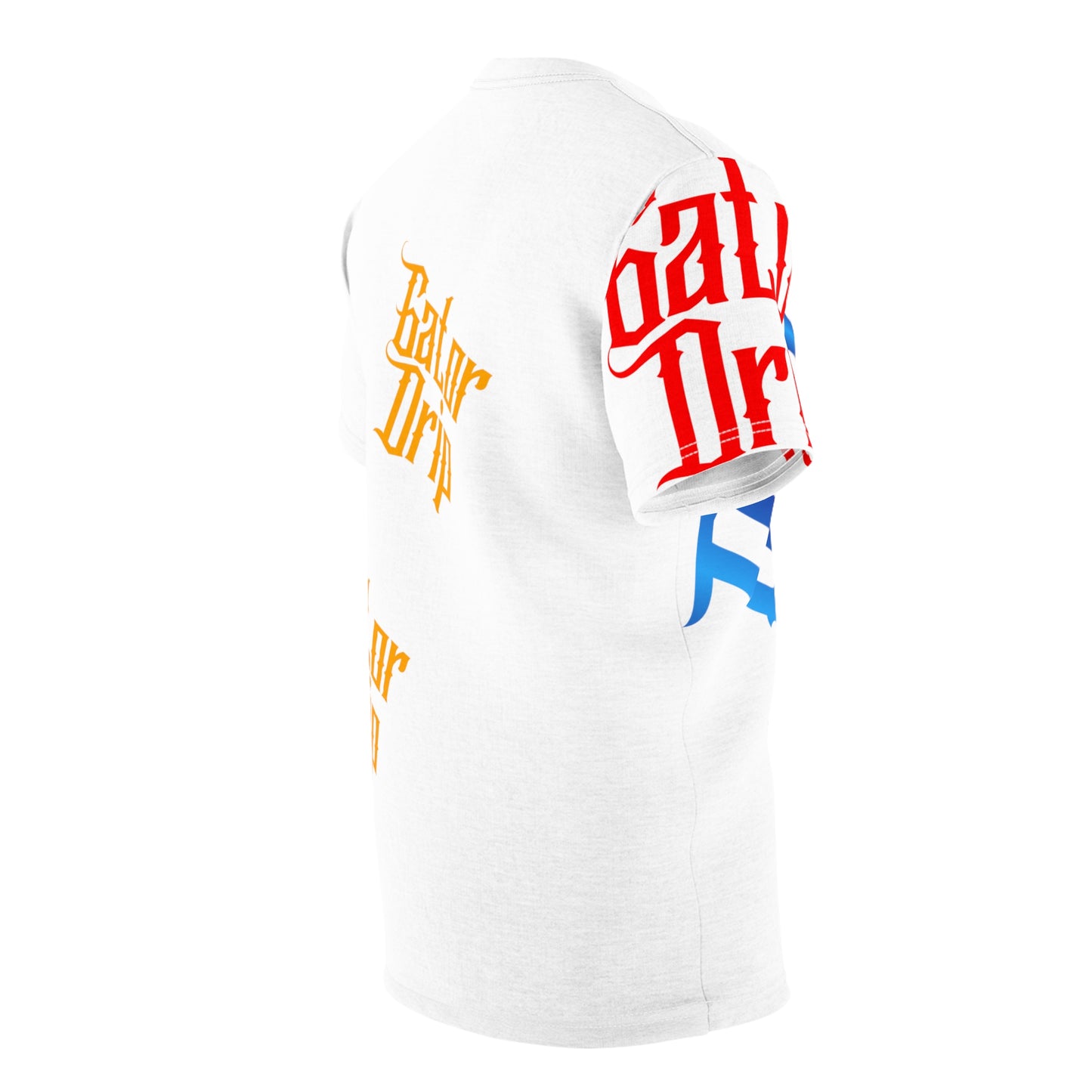 White Gator Drip Exclusive Supa-Heavy Excess-Stunna Hypa-Flex Men’s Unisex Cut & Sew Playuz Tee