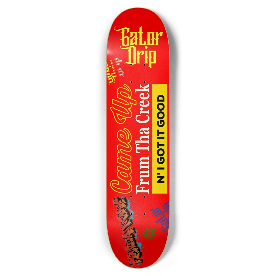 Red Gator Drip 7.75 Pop “Frum Tha Creek" Limited