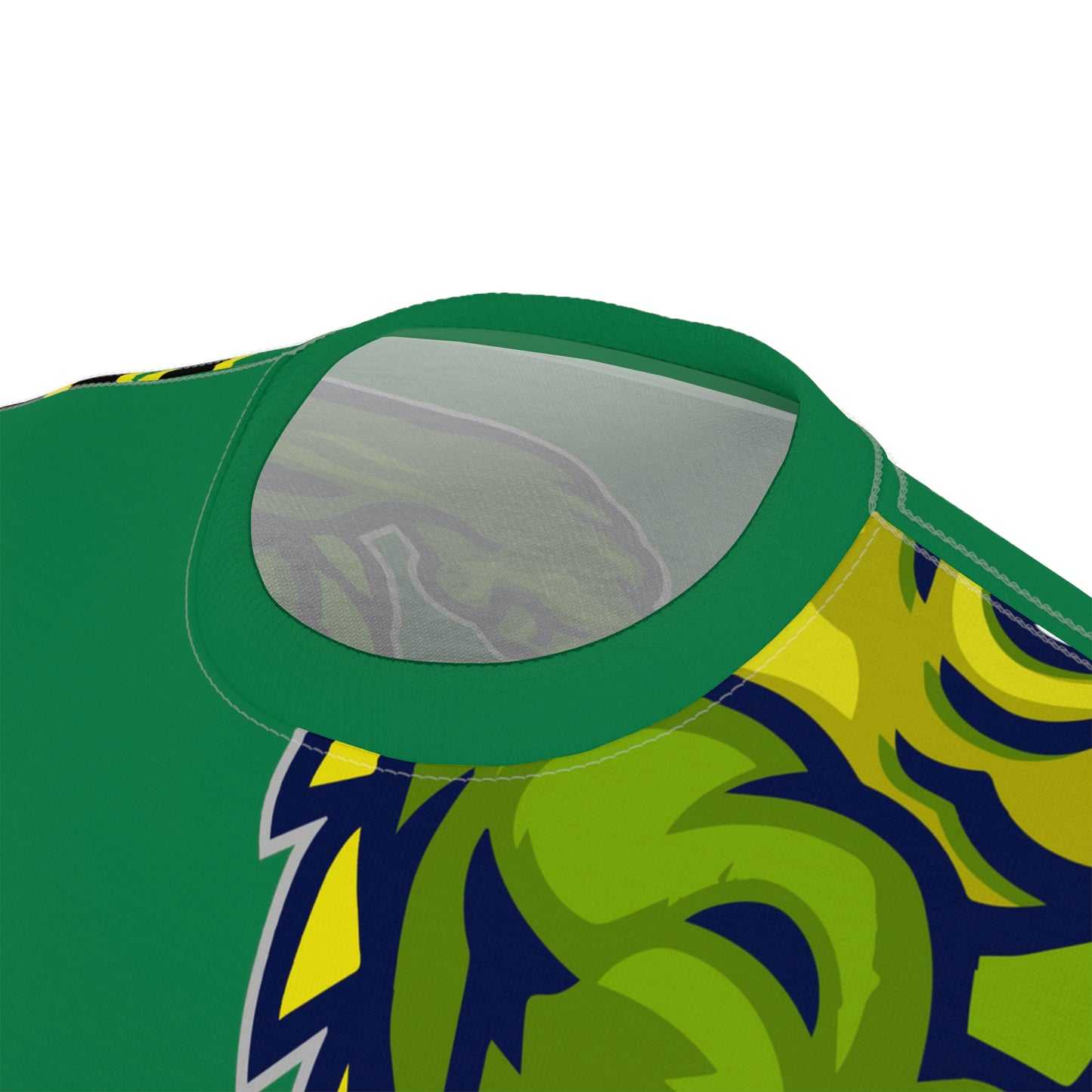 Dark Green Flawdawear Limited Edition OG Flawda Mane “Slab Out Front Terring Up Tha Grass” Unisex Cut & Sew Playuz Tee