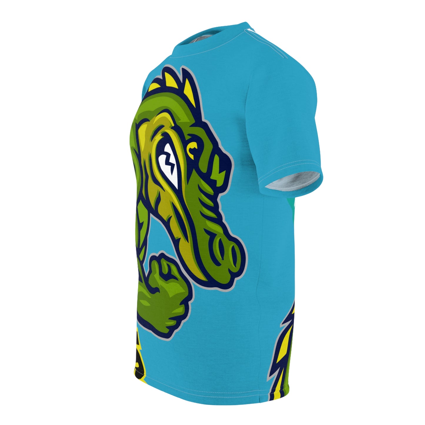 Turquoise Flawdawear Limited Edition OG Flawda Mane “Call Me Wall St Cuz I’m Tryna Have 8 Figguz” Unisex Cut & Sew Playuz Tee