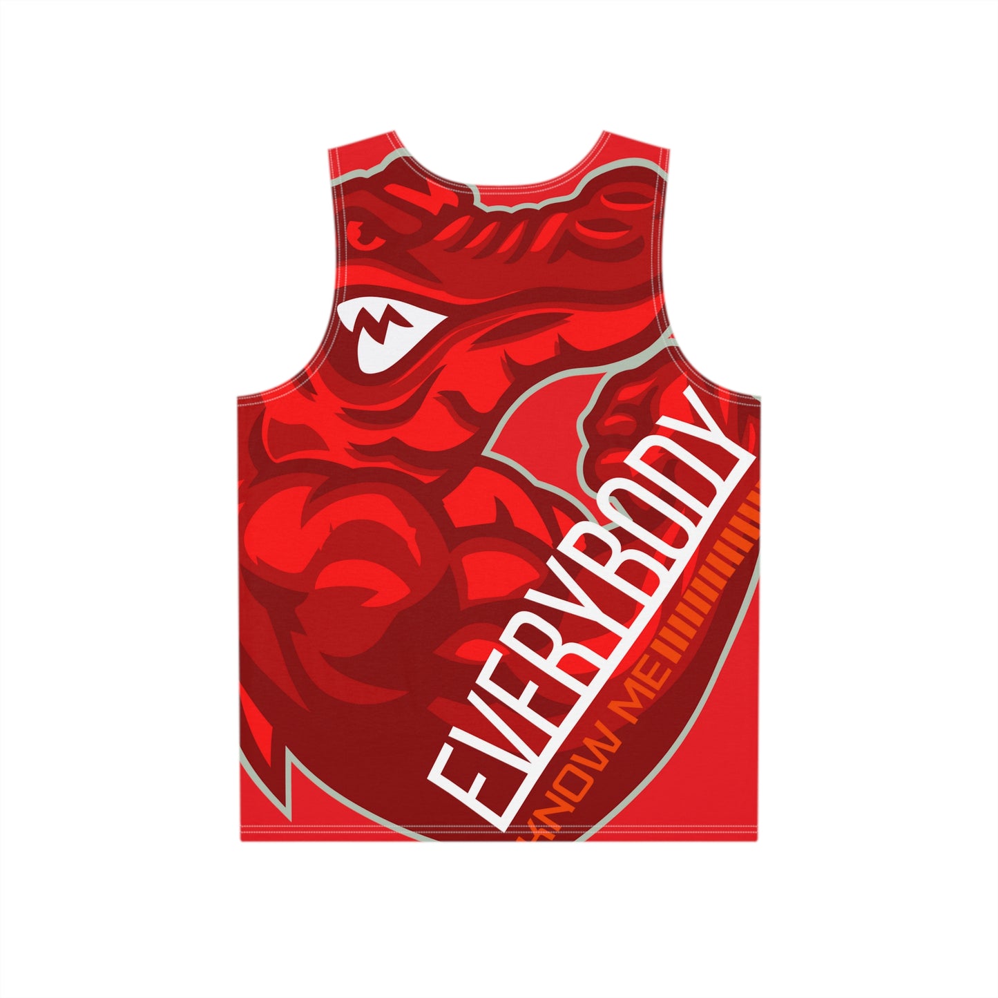 Red Flawdawear Limited Edition OG Flawda Mane “Everybody Know Me” Men’s Playuz Tank