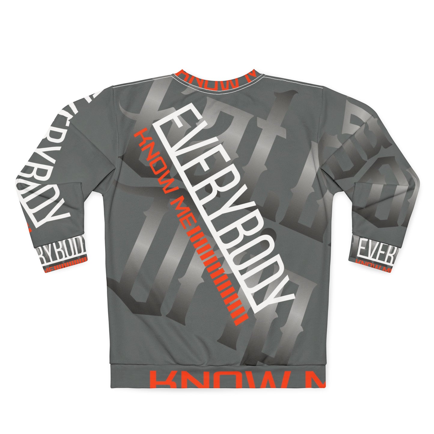 Dark Grey Gator Drip Exclusive Supa-Heavy Excess-Stunna Hypa-Flex Limited Edition OG Flawda Mane “Everybody Know Me” Unisex Playuz Sweatshirt