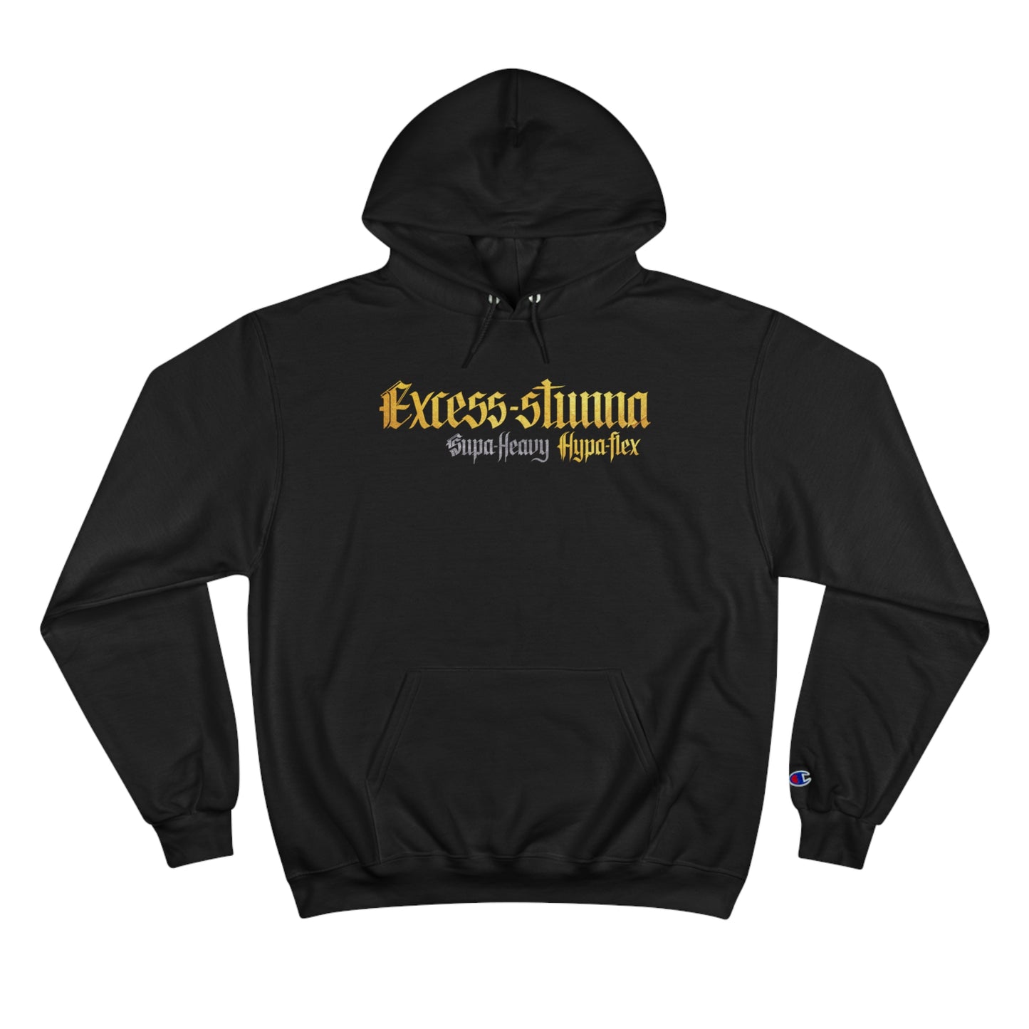 Black Gator Drip Exclusive Supa-Heavy Excess-Stunna Hypa-Flex Limited Edition OG “Excess-Stunna Collection” Champion Playuz Hoodie