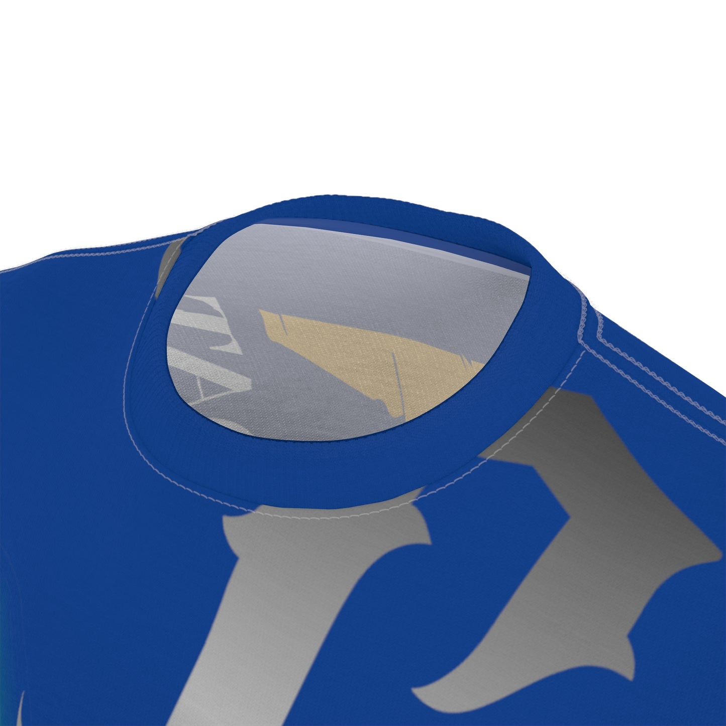 Blue Gator Drip Exclusive Supa-Heavy Excess-Stunna Hypa-Flex Limited Edition OG Flawda Mane “My Piece Stand Out Like A Sailboat” Unisex Cut & Sew Playuz Tee