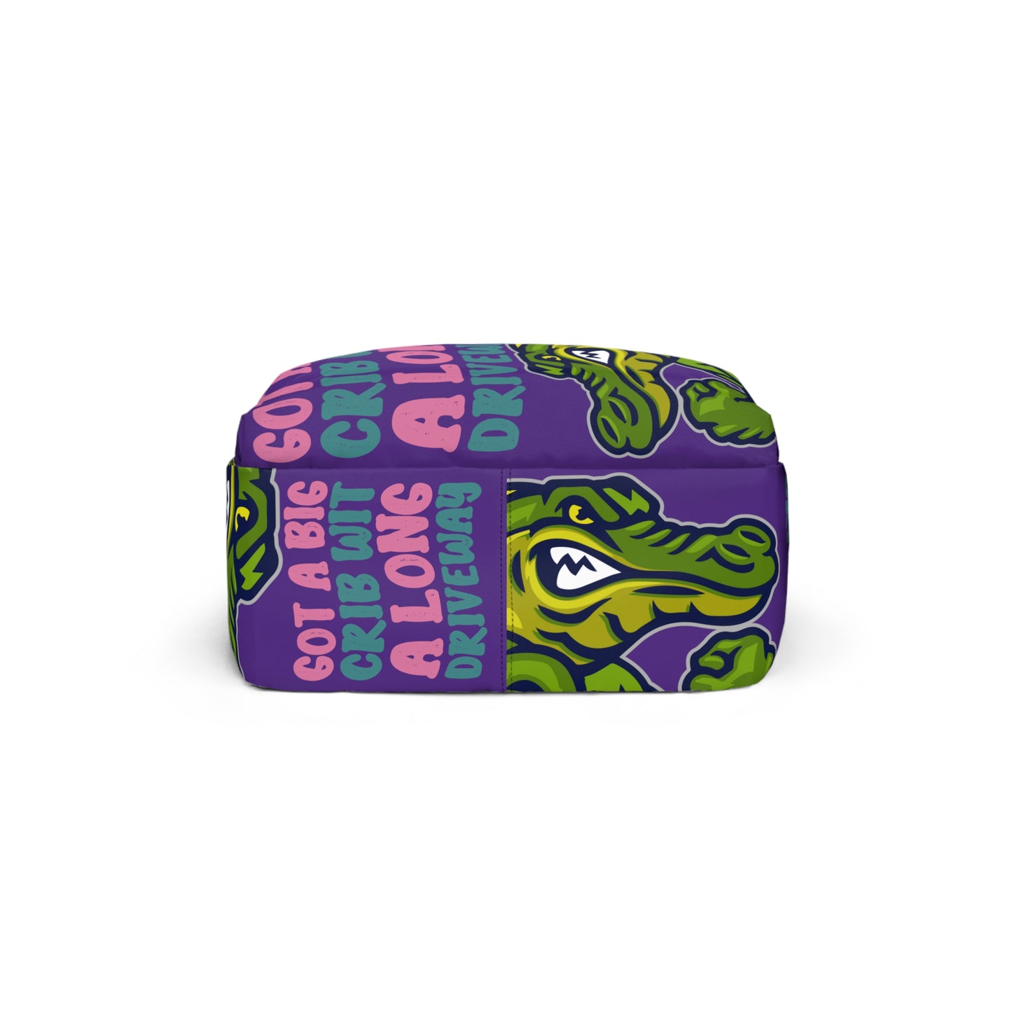 Purple Flawdawear Limited Edition OG Flawda Mane "Got A Big Crib Wit A Long Driveway" Classic Backpack