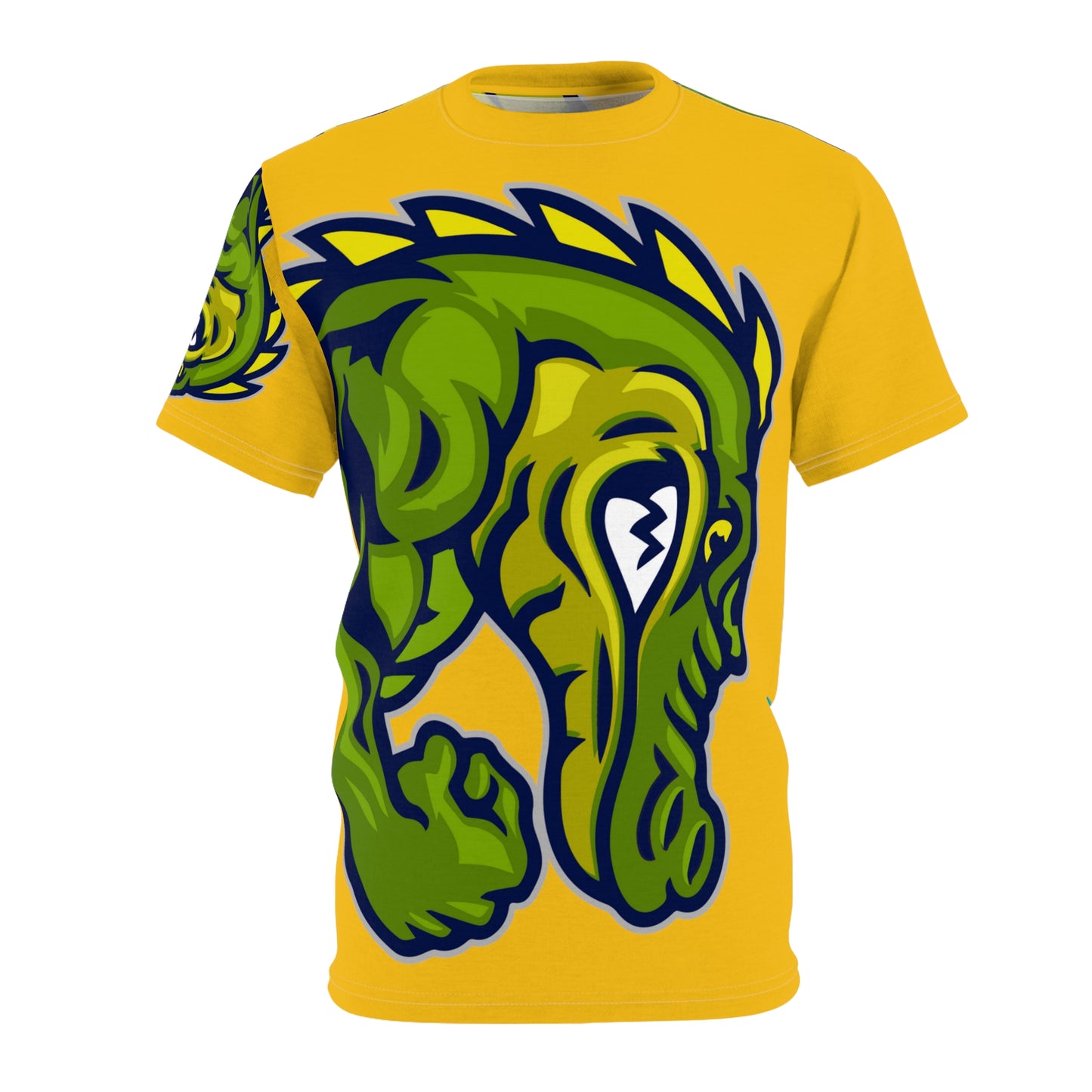 Yellow Flawdawear Limited Edition OG Flawda Mane “No Degree But I’m Get’n Ca$h” Unisex Cut & Sew Playuz Tee