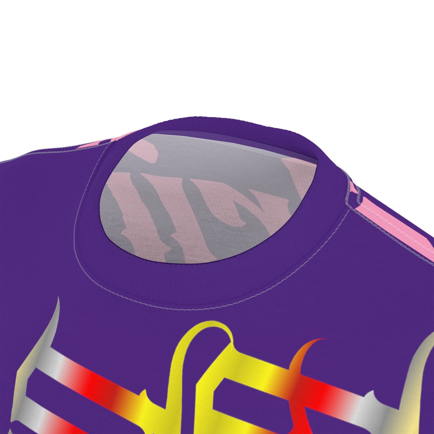 Purple Gator Drip Exclusive Supa-Heavy Excess-Stunna Flex Alligator Playuz Limited Edition OG Multi-Logo Rich Daddy “A Hatuh Stone Frozen In His Envy" Unisex Cut & Sew Playuz Tee