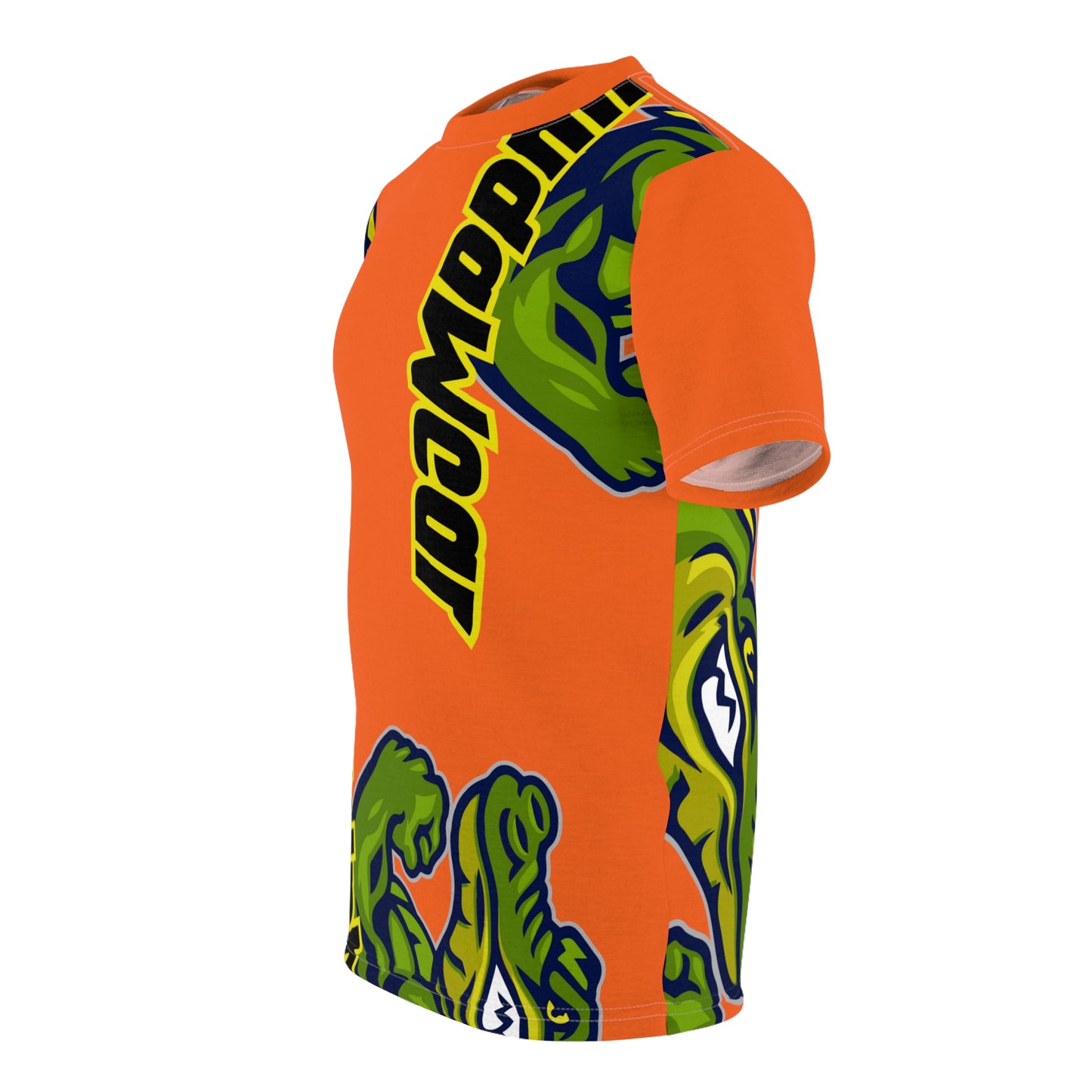 Orange Flawdawear Limited Edition OG Alligator Papuh Playuz “Cakewood Tha Game” Unisex Cut & Sew Playuz Tee