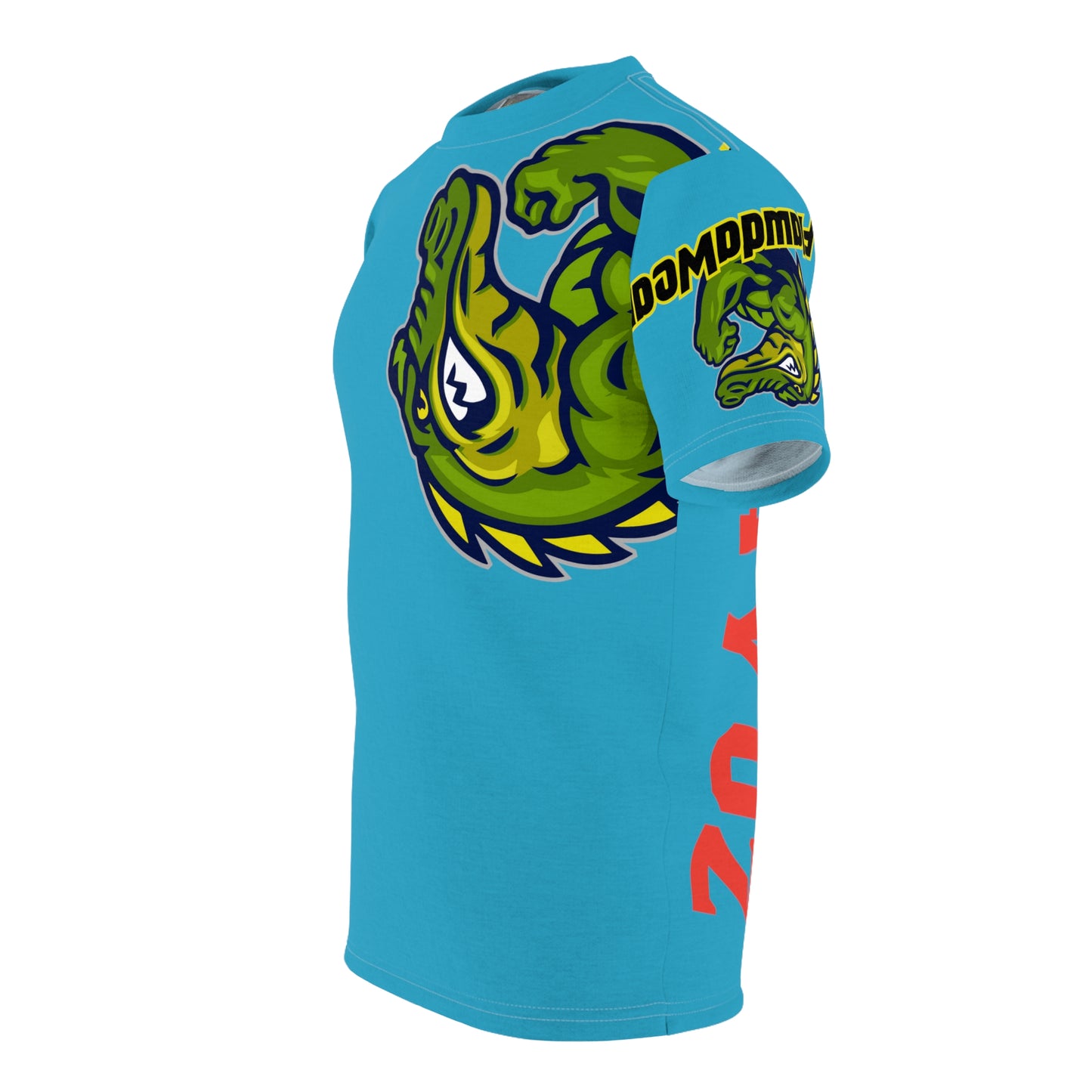 Turquoise Flawdawear Limited Edition OG Alligator Papuh Playuz “Tha Richest Playuz” Unisex Cut & Sew Playuz Tee