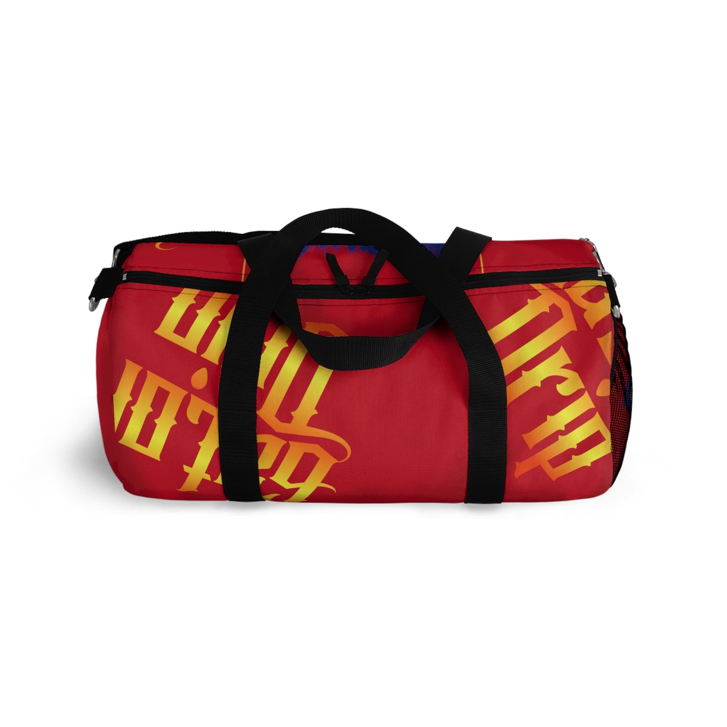 Dark Red Gator Drip Exclusive Supa-Heavy Excess-Stunna Hypa-Flex Alligator Playuz Limited Edition OG Rich Daddy “My Papuh Do Push-Ups N’ Tha Yard Like A OG” Duffle Playuz Bag