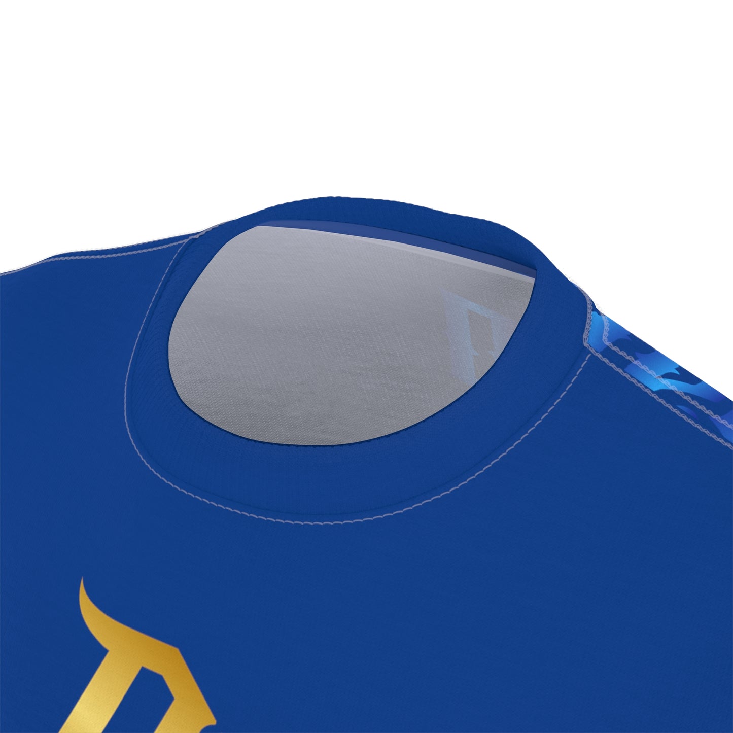 Dark Blue Gator Drip Exclusive Supa-Heavy Excess-Stunna Flex Alligator Playuz Limited Edition OG Multi-Logo Rich Daddy “White Diddy Playuh Best Friend Benji" Unisex Cut & Sew Playuz Tee