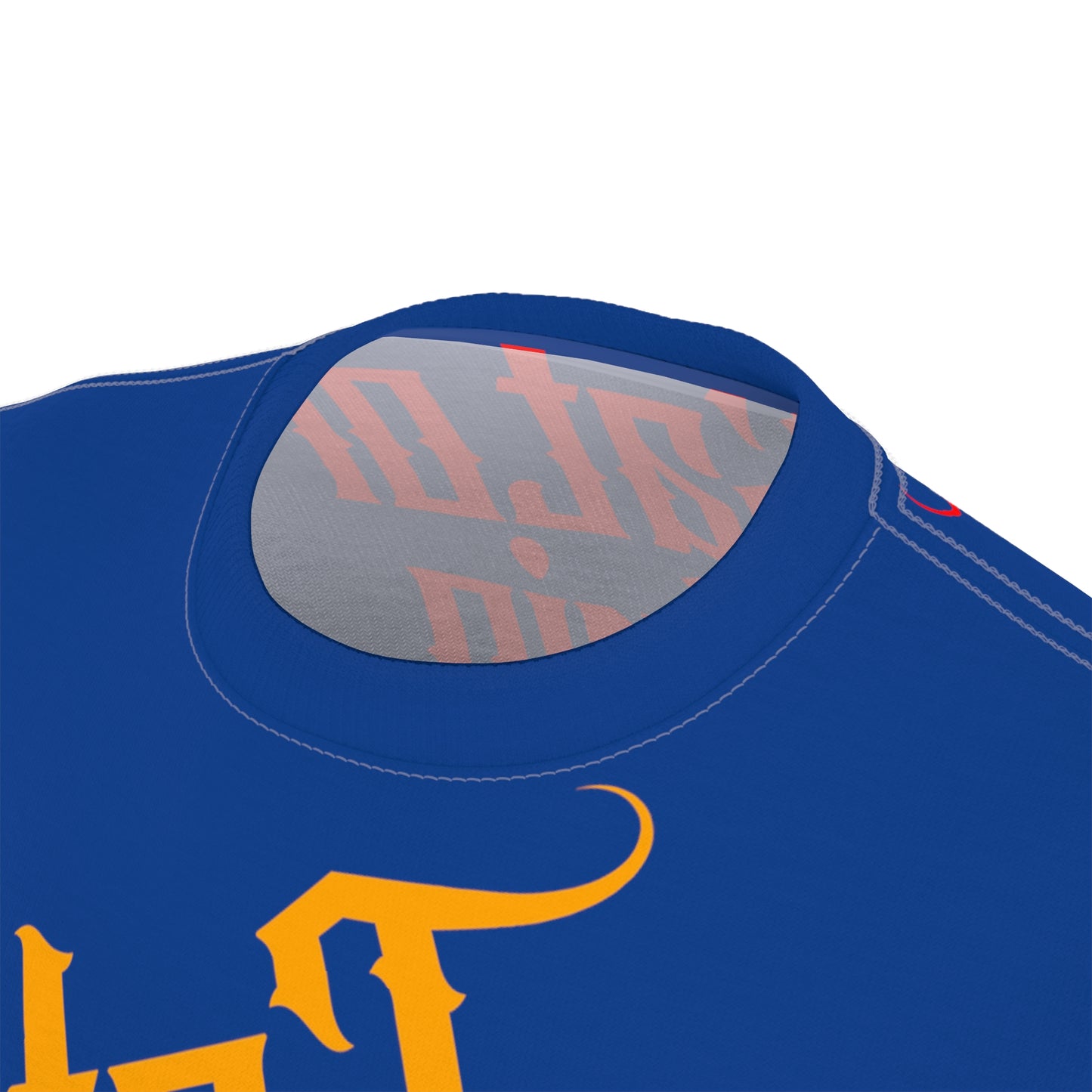 Dark Blue Gator Drip Exclusive Supa-Heavy Excess-Stunna Flex Alligator Playuz Limited Edition OG Multi-Logo Rich Daddy “Shin’n Frum My Toes 2 My Fitted" Unisex Cut & Sew Playuz Tee