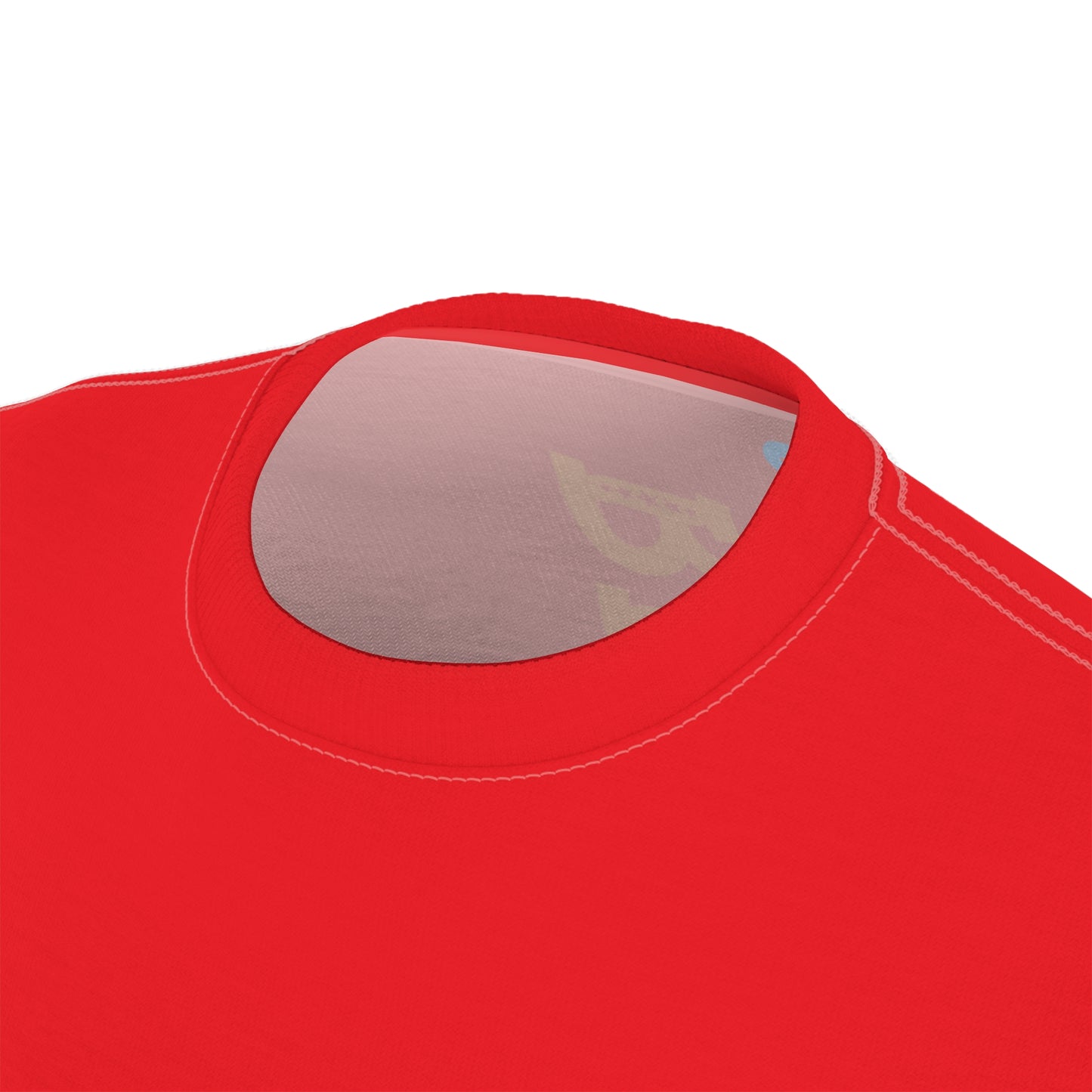 Red Flawdawear Limited Edition OG Rich Daddy “Rich Daddy Hustle Even When He 70” Unisex Cut & Sew Playuz Tee