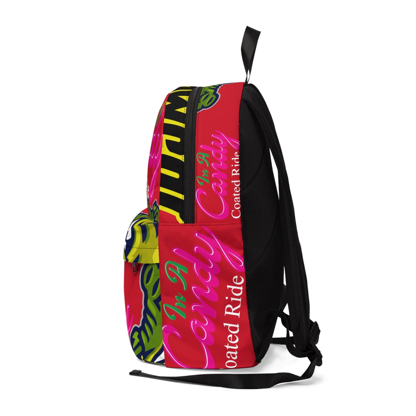 Red Flawdawear Limited Edition OG Flawda Mane "In A Candy Coated Ride" Classic Backpack
