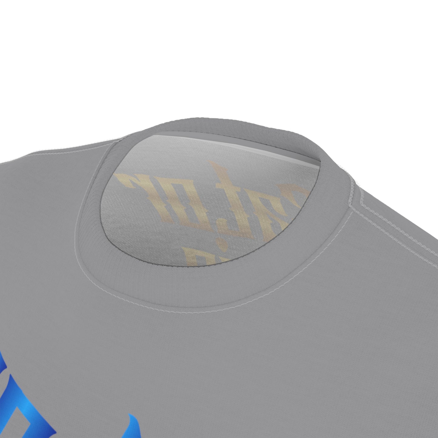 Light Grey Gator Drip Exclusive Supa-Heavy Excess-Stunna Flex Alligator Playuz Limited Edition OG Multi-Logo Rich Daddy “Reflection Of Tha Hatuh On My Chest B" Unisex Cut & Sew Playuz Tee