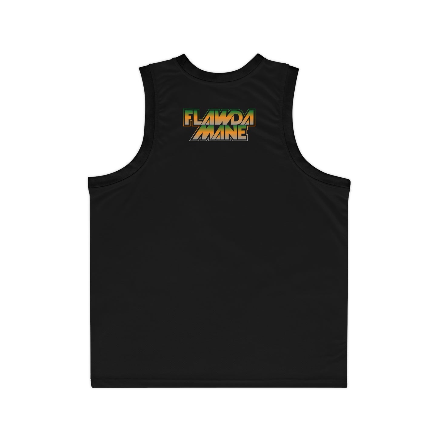 Black Flawdawear Limited Edition OG Flawda Mane "OG Logo" Basketball Playuz Jersey