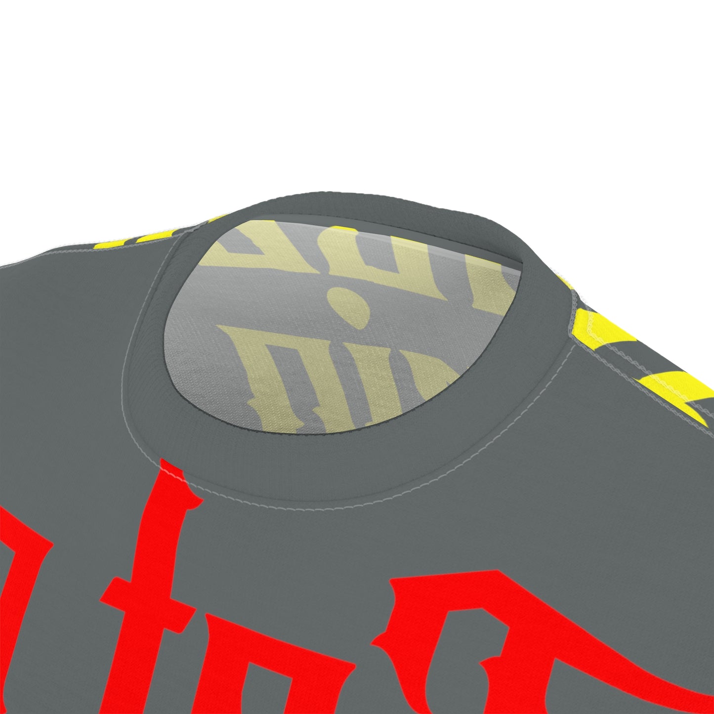 Dark Grey Gator Drip Exclusive Supa-Heavy Excess-Stunna Flex Alligator Playuz Limited Edition OG Multi-Logo Rich Daddy “Shin’n Frum My Toes 2 My Fitted" Unisex Cut & Sew Playuz Tee