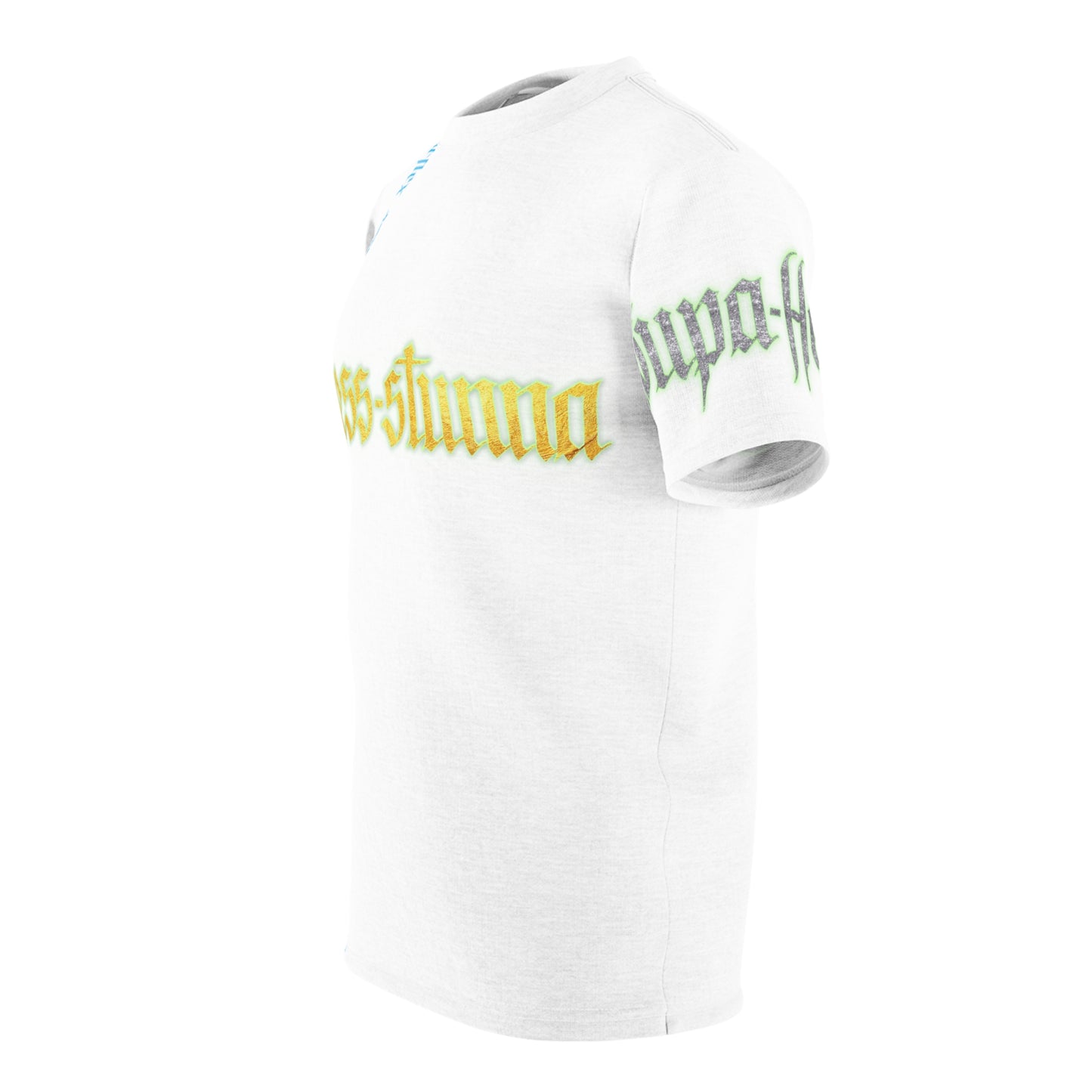 White Gator Drip Exclusive Supa-Heavy Excess-Stunna Hypa-Flex Limited Edition OG “Excess-Stunna Collection” Unisex Cut & Sew Playuz Tee
