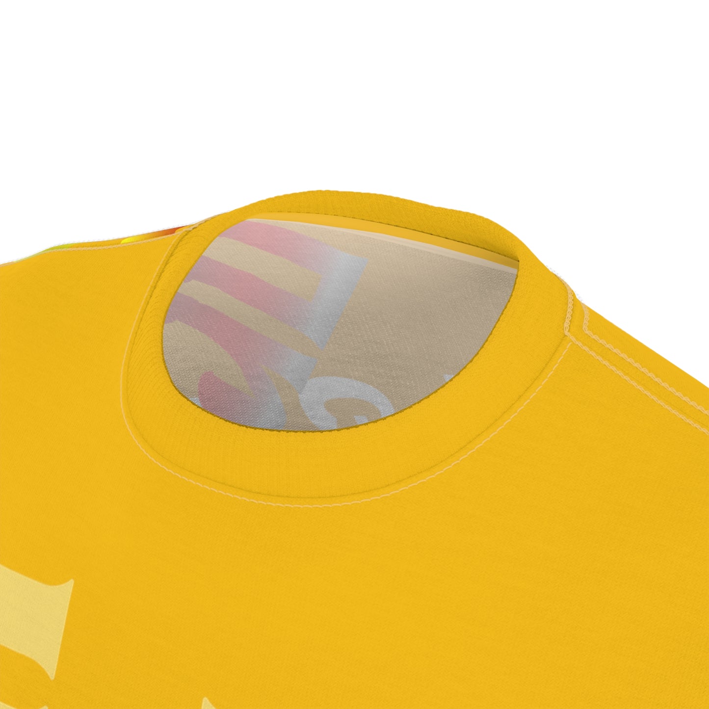 Yellow Gator Drip Exclusive Supa-Heavy Excess-Stunna Flex Alligator Playuz Limited Edition OG Multi-Logo Rich Daddy “Chauffeur Grip’n Grain My Chef Neck Stunt’n” Unisex Cut & Sew Playuz Tee