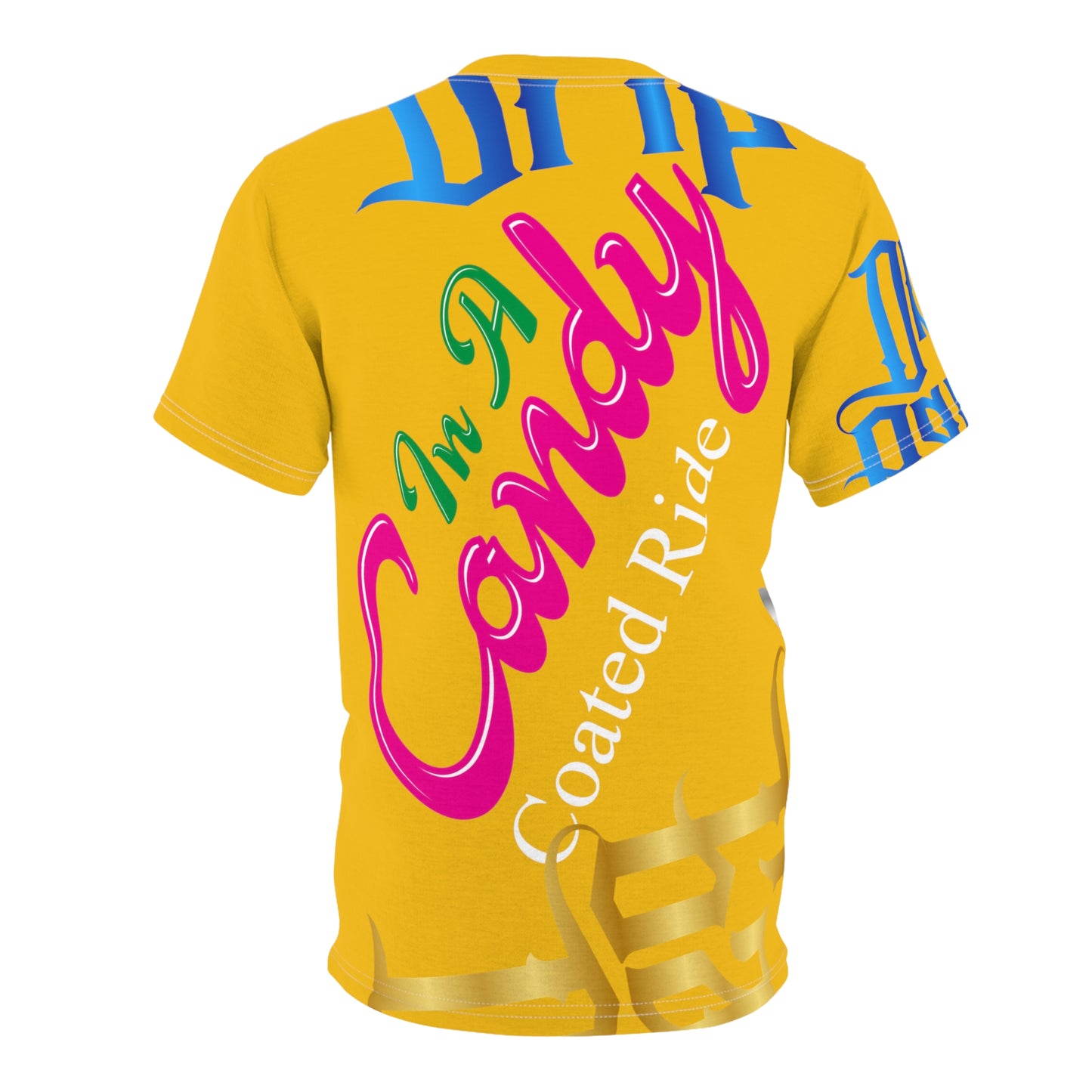 AM Sun Gator Drip Exclusive Supa-Heavy Excess-Stunna Flex Alligator Playuz Limited Edition OG Multi-Logo Flawda Mane “In A Candy Coated Ride” Unisex Cut & Sew Playuz Tee