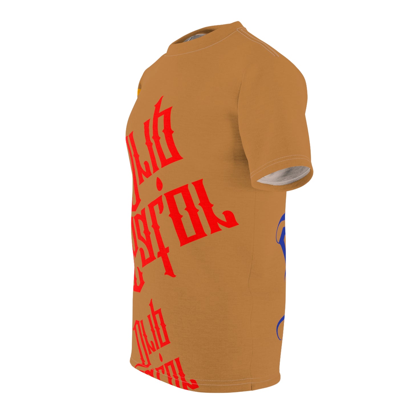 Light Brown Gator Drip Exclusive Supa-Heavy Excess-Stunna Hypa-Flex Men’s Unisex Cut & Sew Playuz Tee