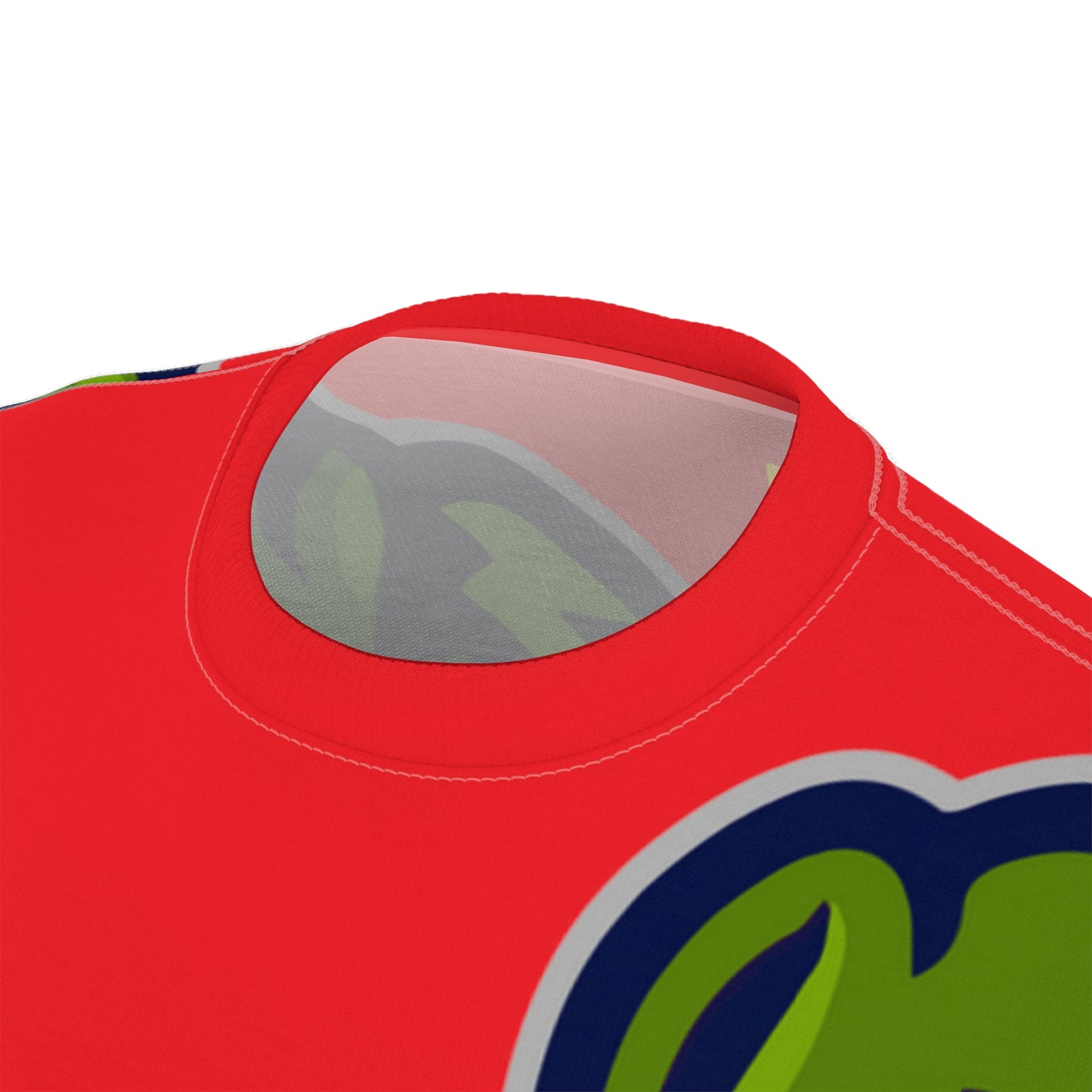 Red Flawdawear Limited Edition OG Rich Daddy “Pastry Chef Cake My Witnih” Unisex Cut & Sew Playuz Tee