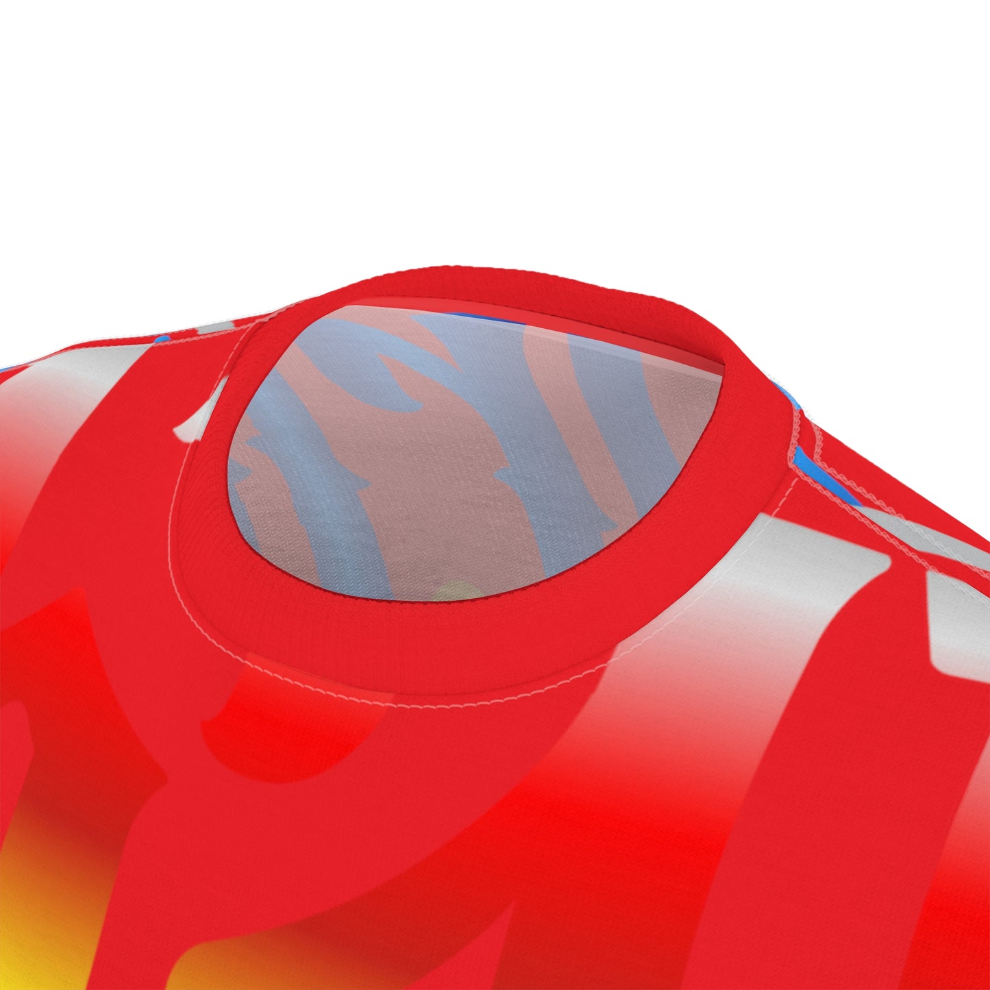 Red Gator Drip Exclusive Supa-Heavy Excess-Stunna Flex Alligator Playuz Limited Edition OG Multi-Logo Flawda Mane “Lay’n Down In H-Town” Unisex Cut & Sew Playuz Tee