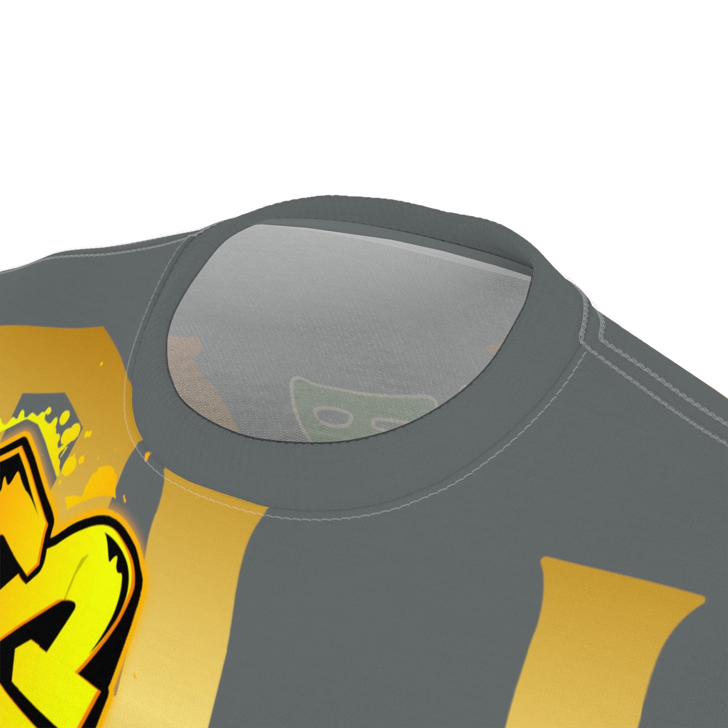 Dark Grey Gator Drip Exclusive Supa-Heavy Excess-Stunna Hypa-Flex Limited Edition OG Flawda Mane “Ribs Cook’n N’ Tha Yard” Unisex Cut & Sew Playuz Tee