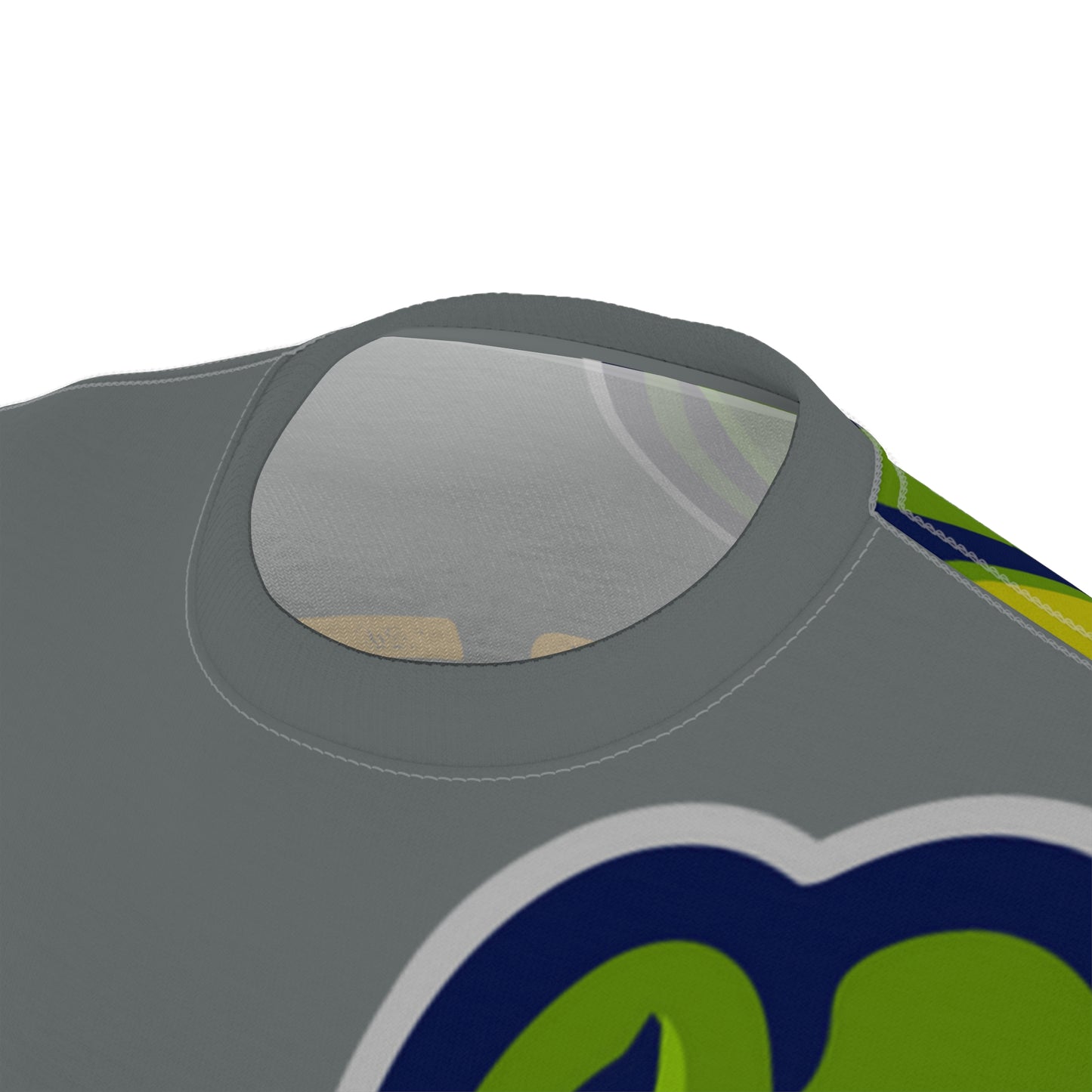 Dark Grey Flawdawear Limited Edition OG Flawda Mane “My Piece Stand Out Like A Sailboat” Unisex Cut & Sew Playuz Tee