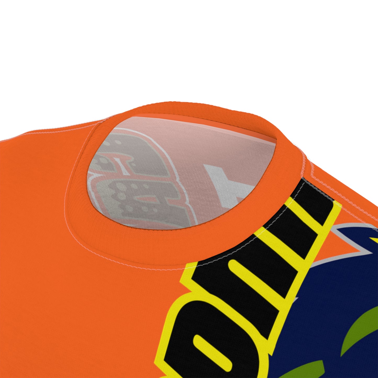 Orange Flawdawear Limited Edition OG Alligator Papuh Playuz “Cakewood Tha Game” Unisex Cut & Sew Playuz Tee